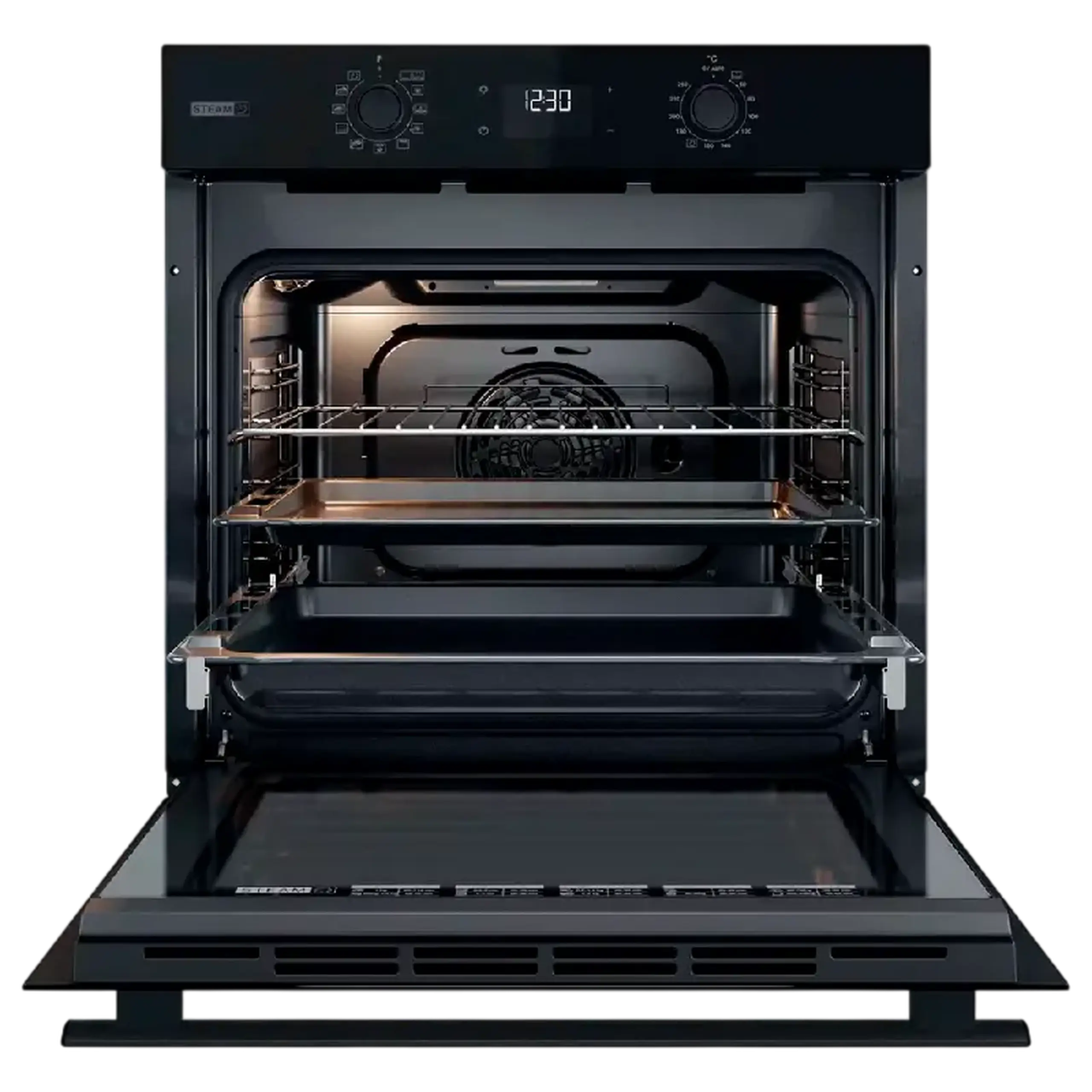 Cuptor Electric Whirlpool OMSK58CU1SB, Negru
