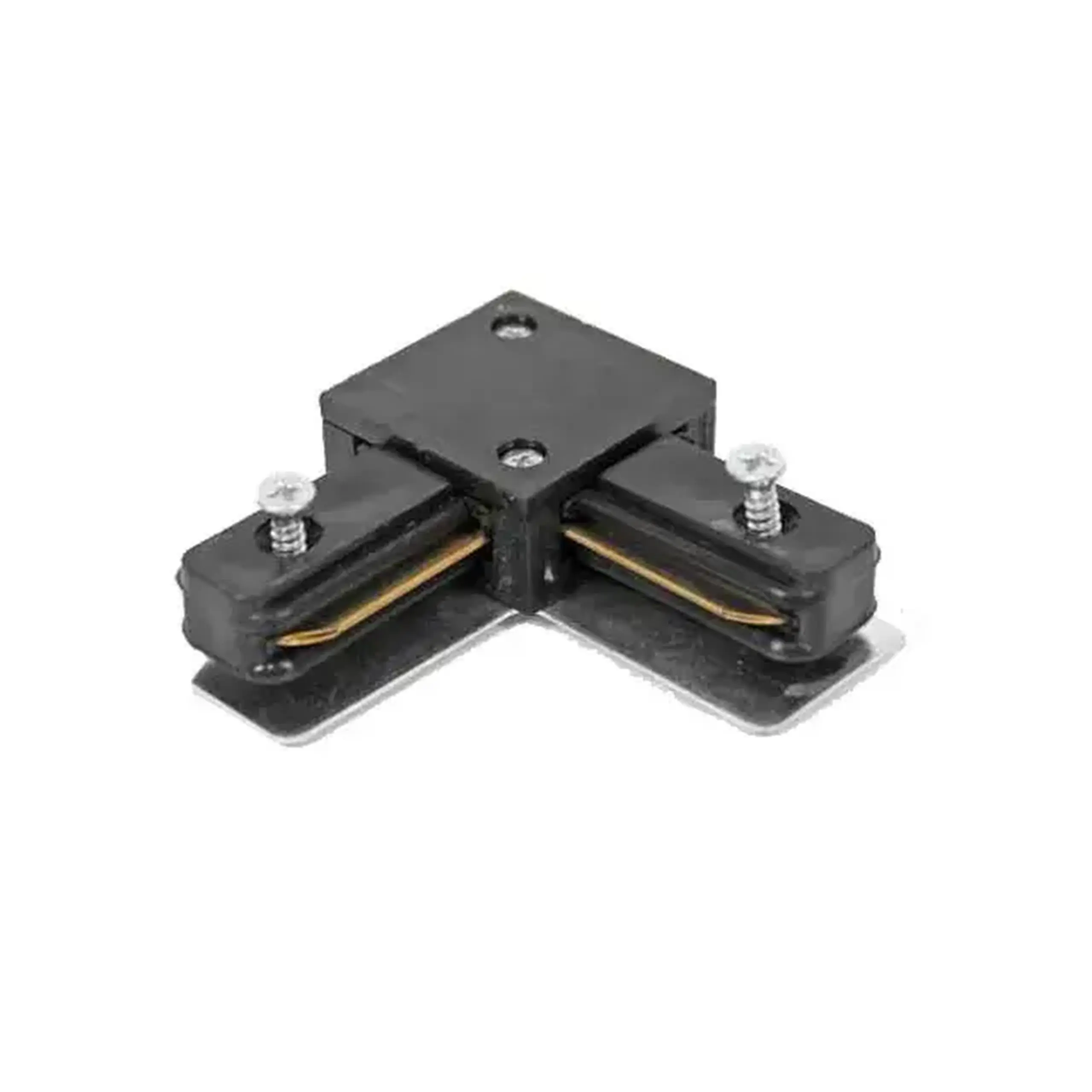 Conector pentru șină TRACKLIGHT 096 001 0001 16 A 250 V negru Horoz - Tip L