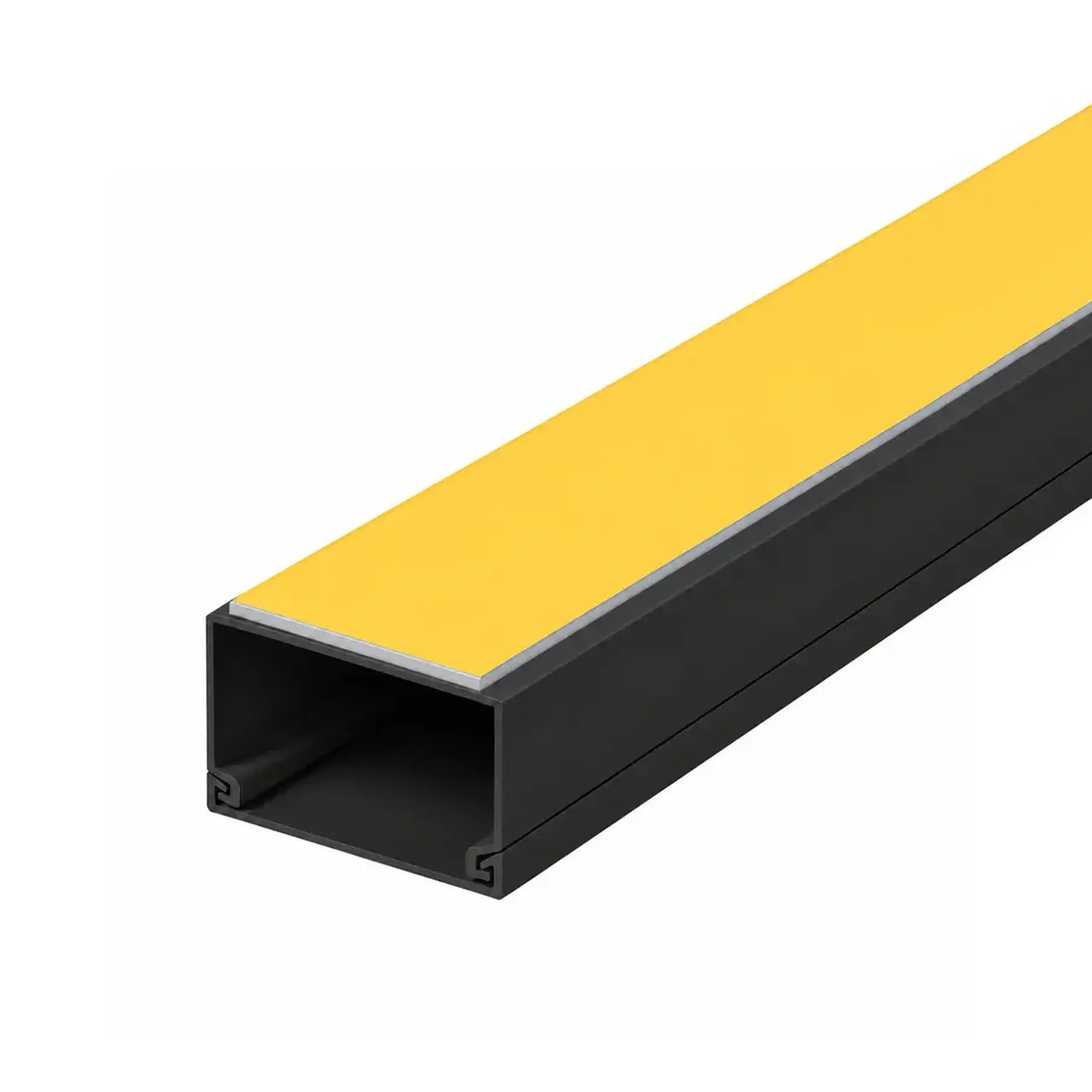 Canal cablu autoadeziv 2000 x 30 x 20 mm PVC Negru
