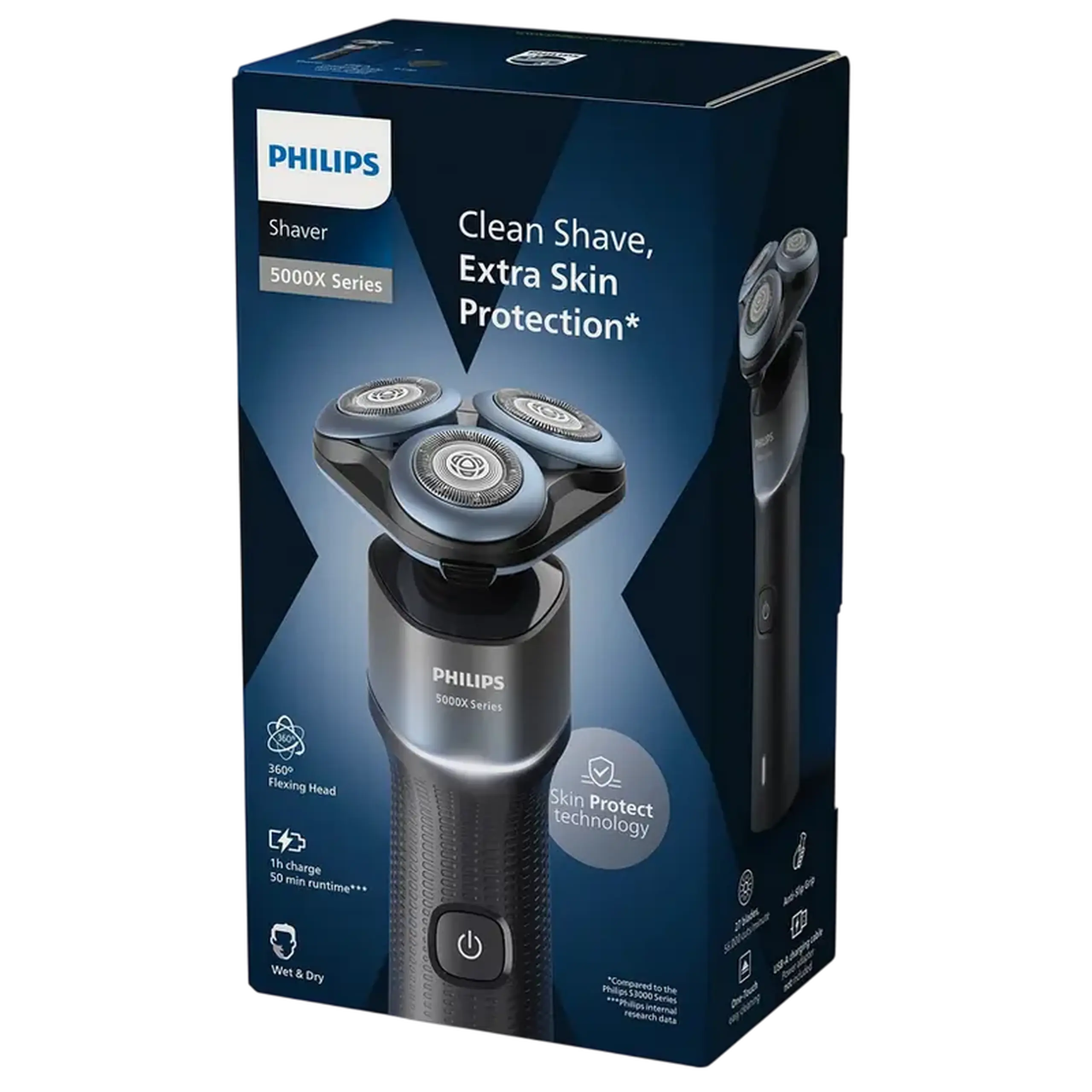 Aparat de ras electric Philips X5006/00, Negru