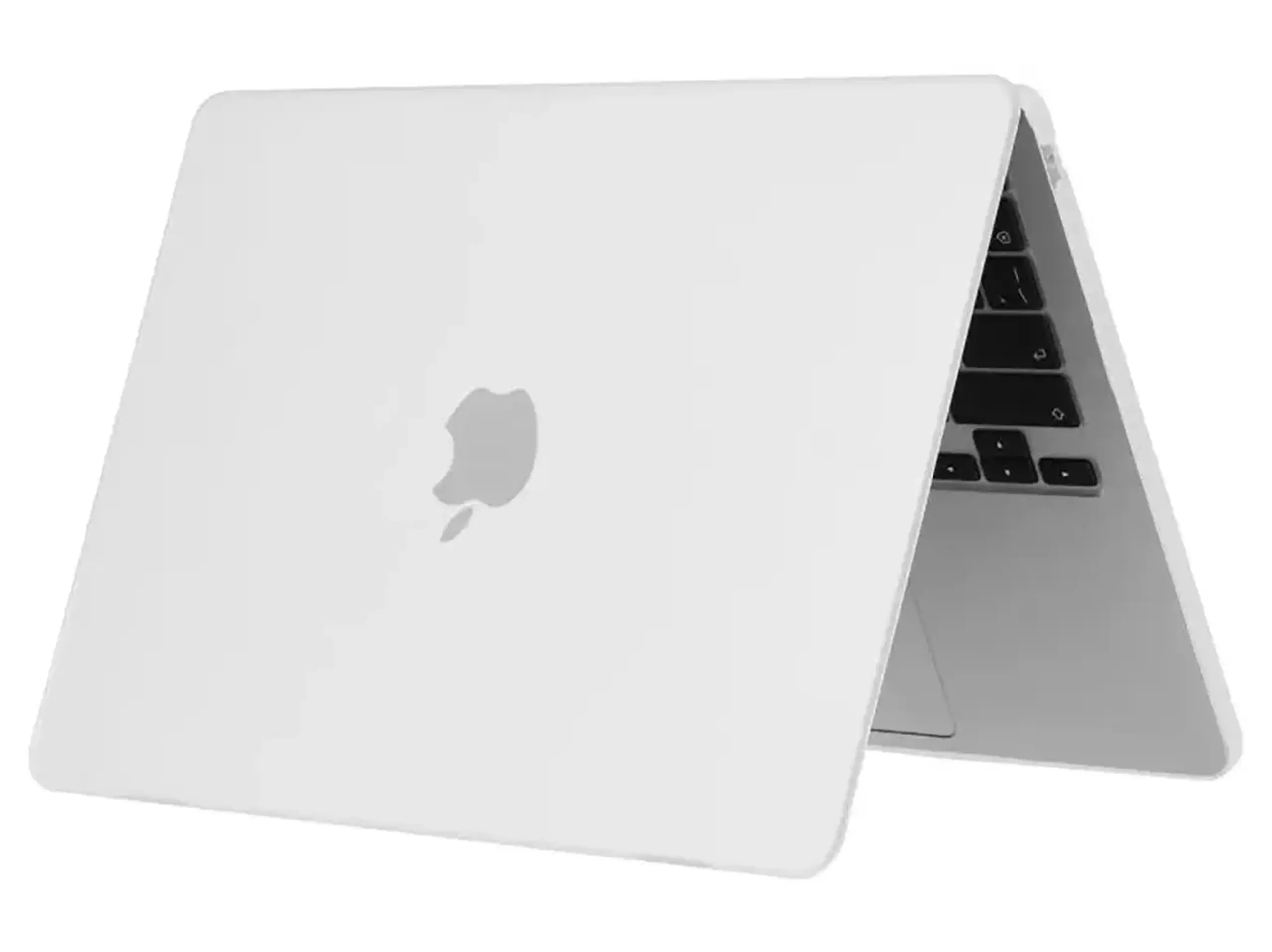 Husă pentru laptop Tech Protect Smartshell Macbook Air 13 (2022), 13.6", Policarbonat, Matte Clear