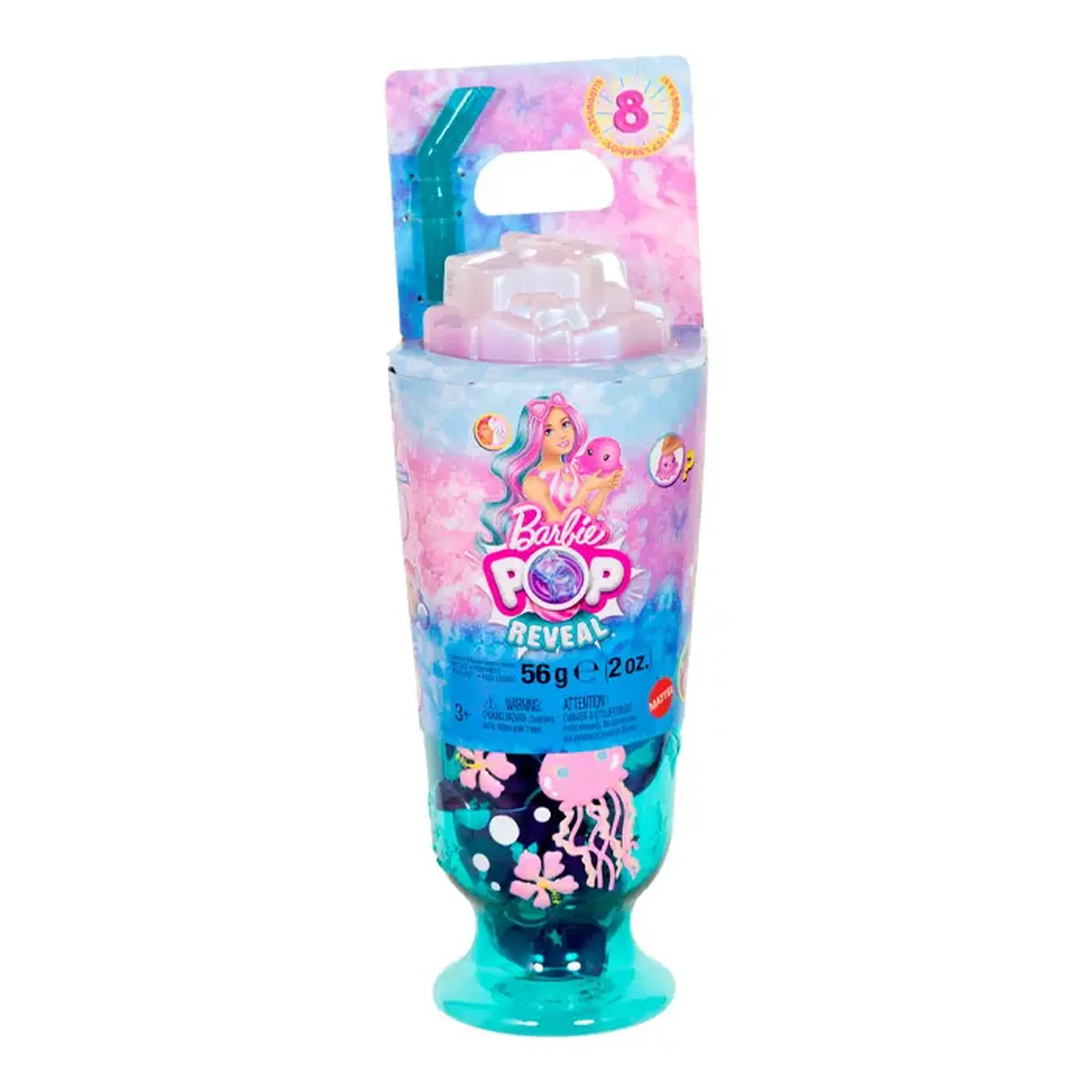 Papusa Barbie Pop Reveal Ocean Slush JKF62