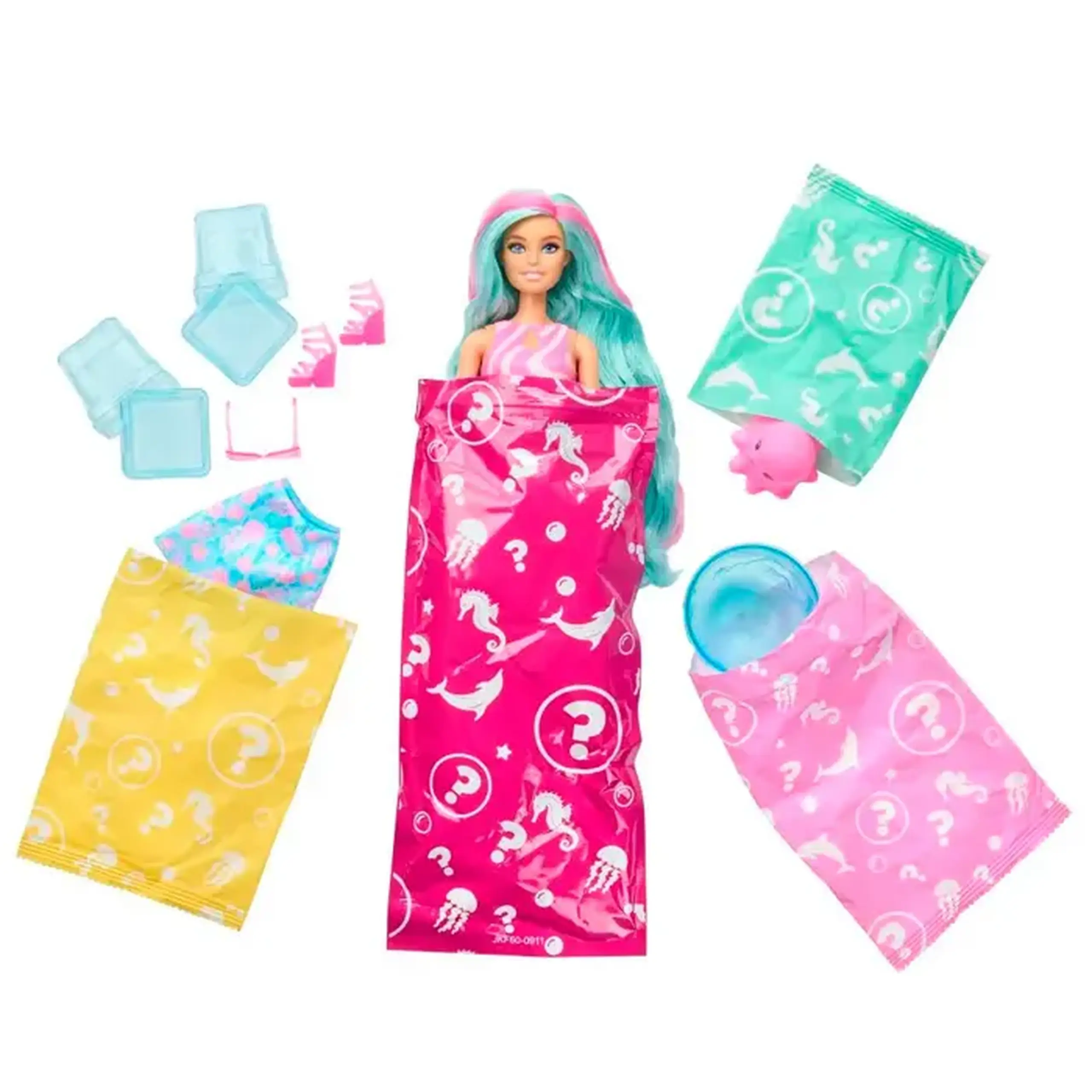 Papusa Barbie Pop Reveal Ocean Slush JKF62