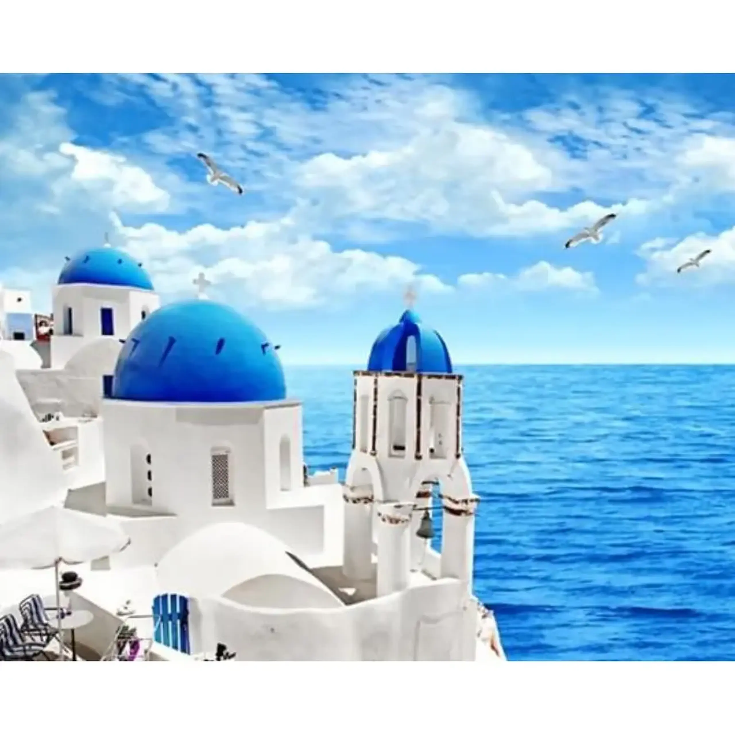 Set pictam pe numere Santorini (40*50)