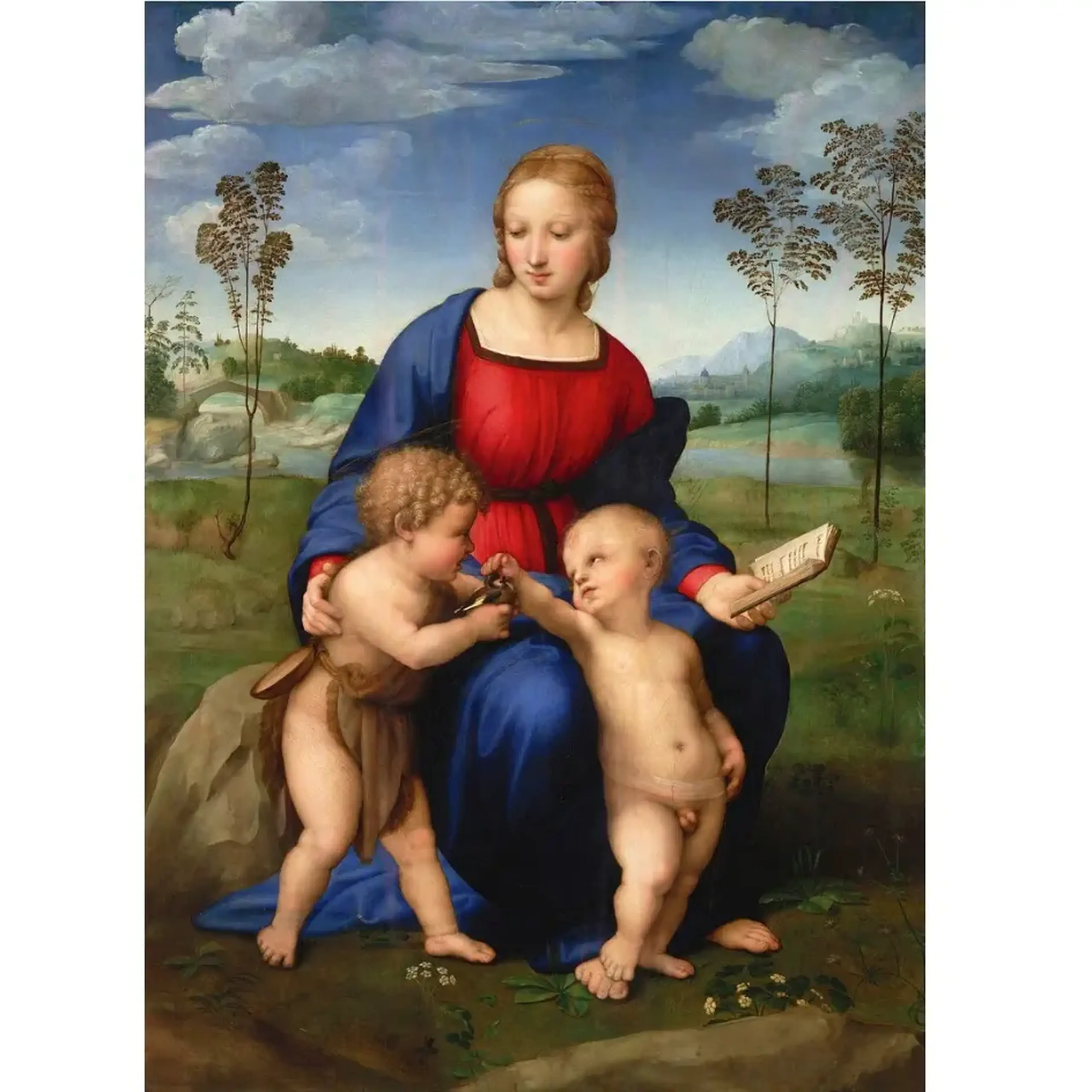 Diamond mozaic Madonna del Prato (30*40)