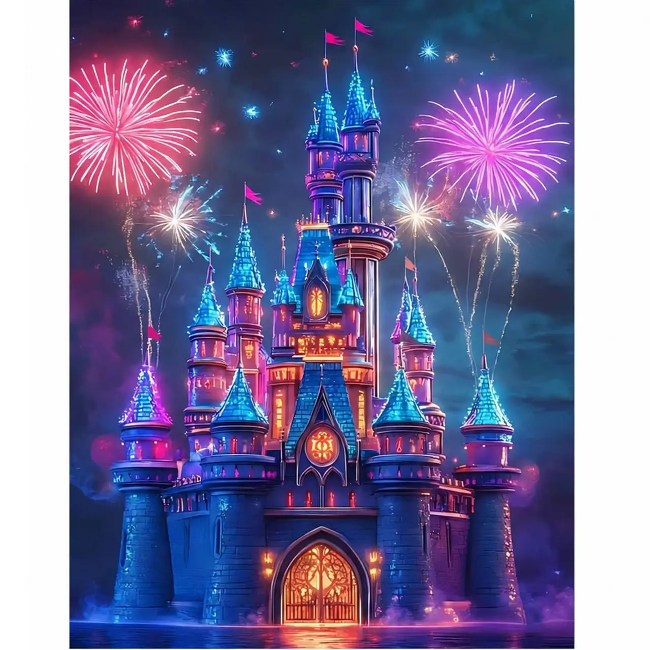 Diamond mozaic Castel (30*40)