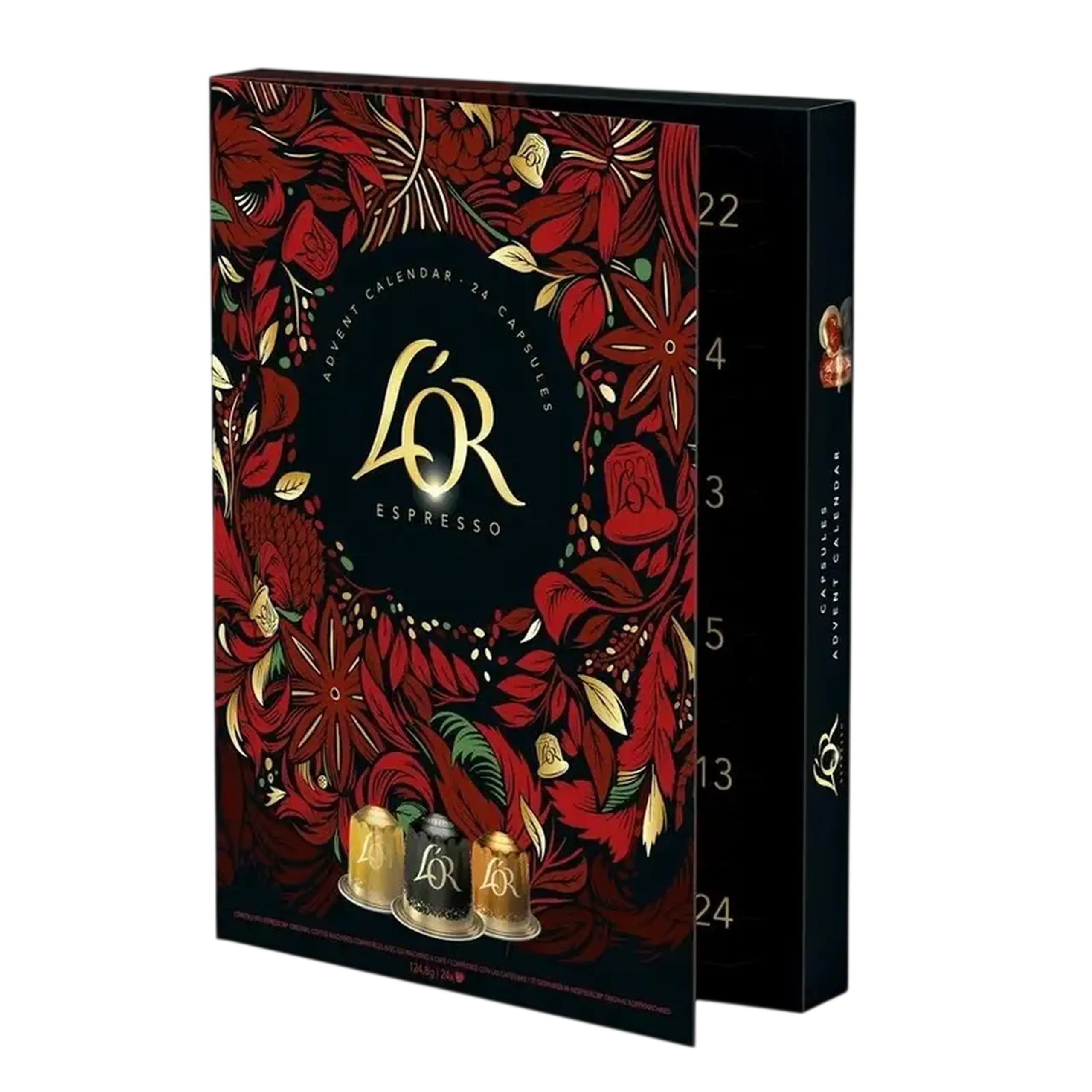 Cafea capsules L'OR Advent Calendar 124*9