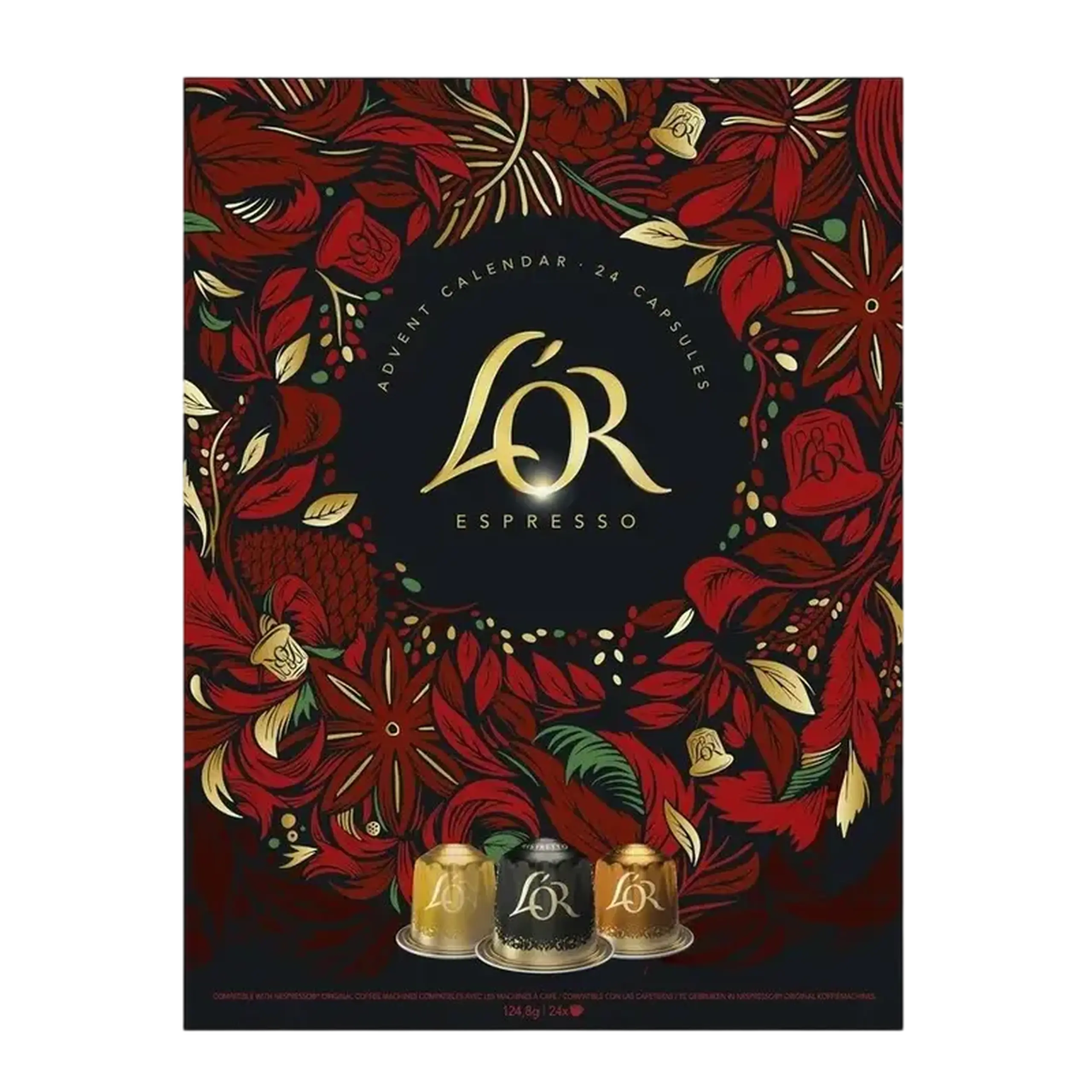 Cafea capsules L'OR Advent Calendar 124*9