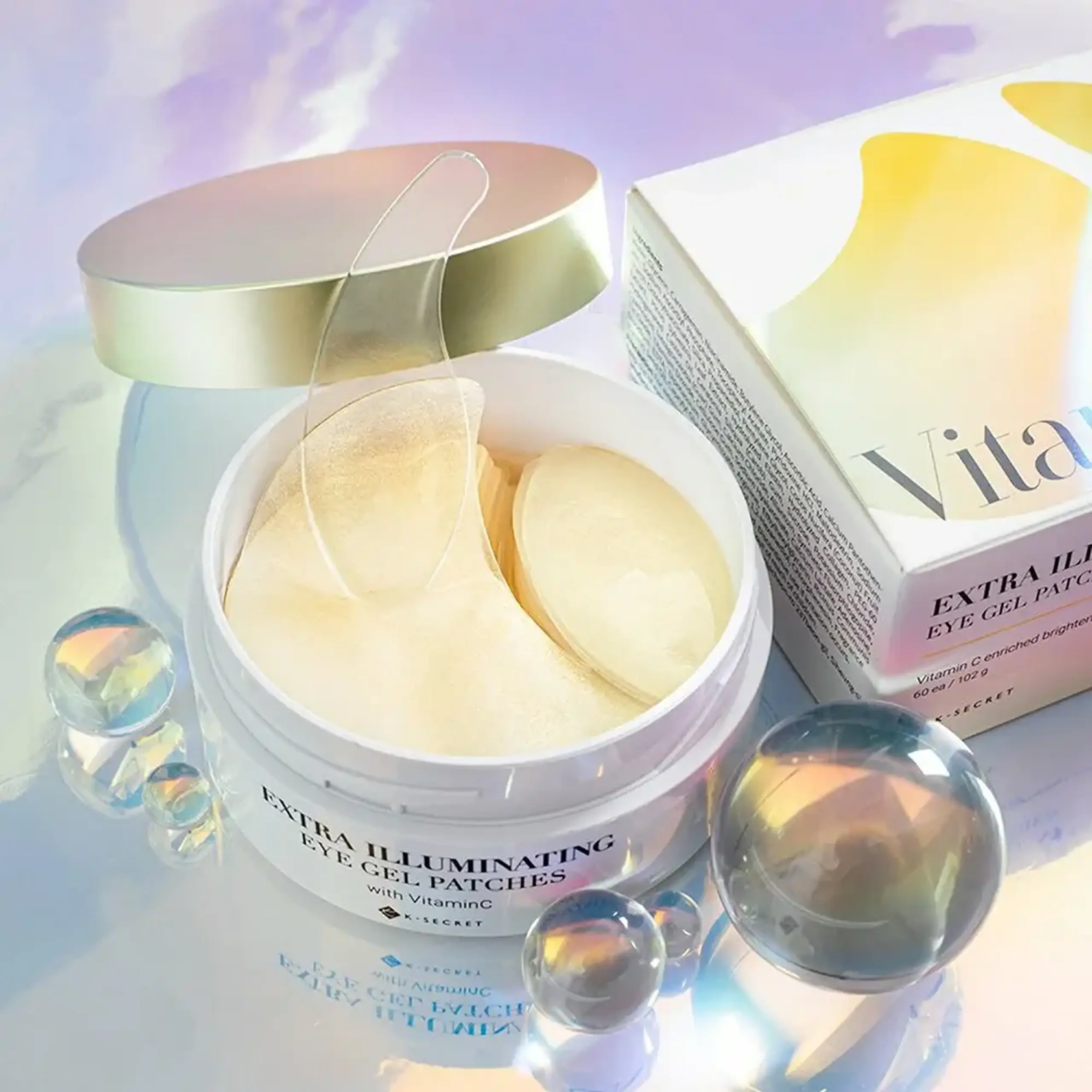 K-Secret Extra Illuminating Eye gel patches Vitamin C 60pcs
