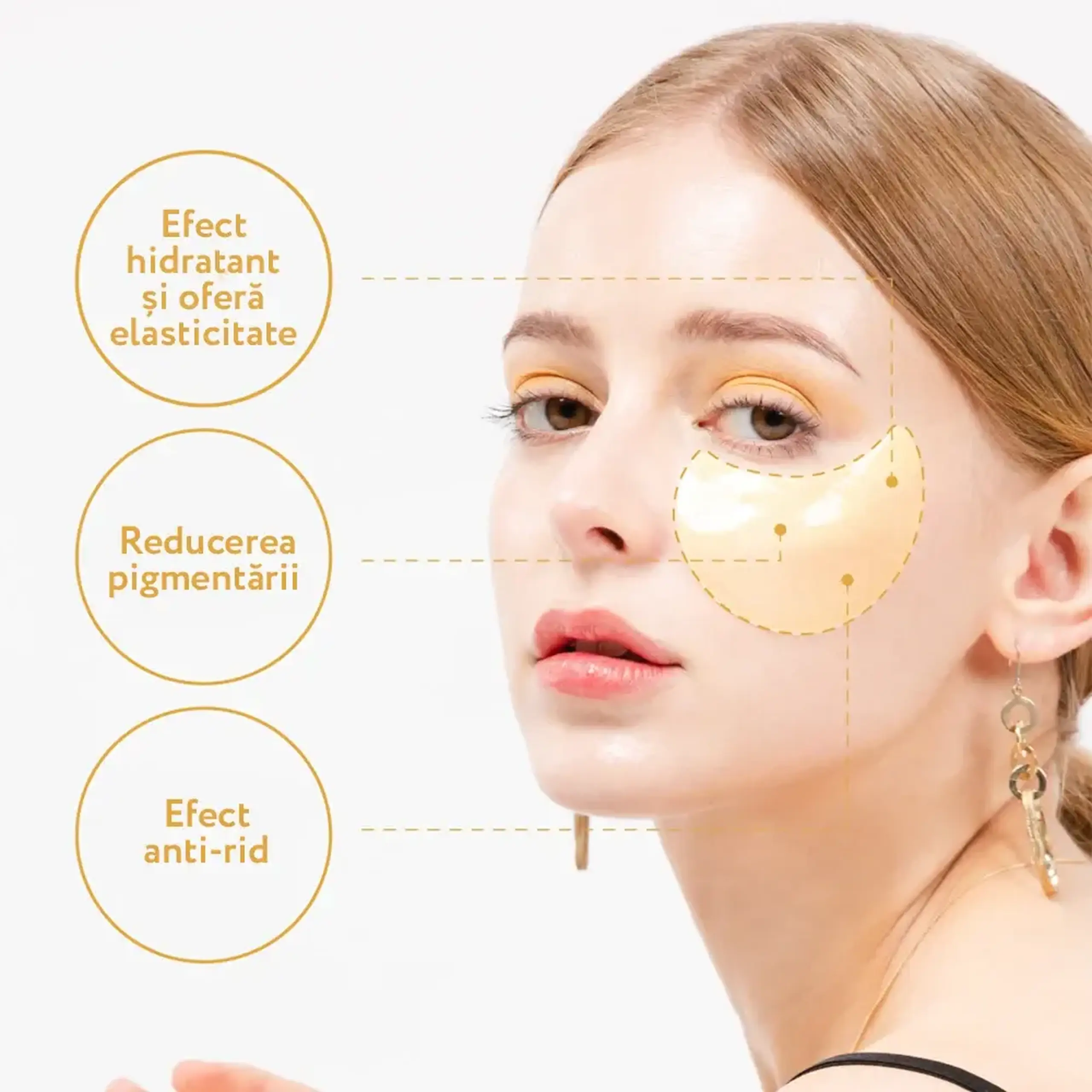 K-Secret Extra Illuminating Eye gel patches Vitamin C 60pcs
