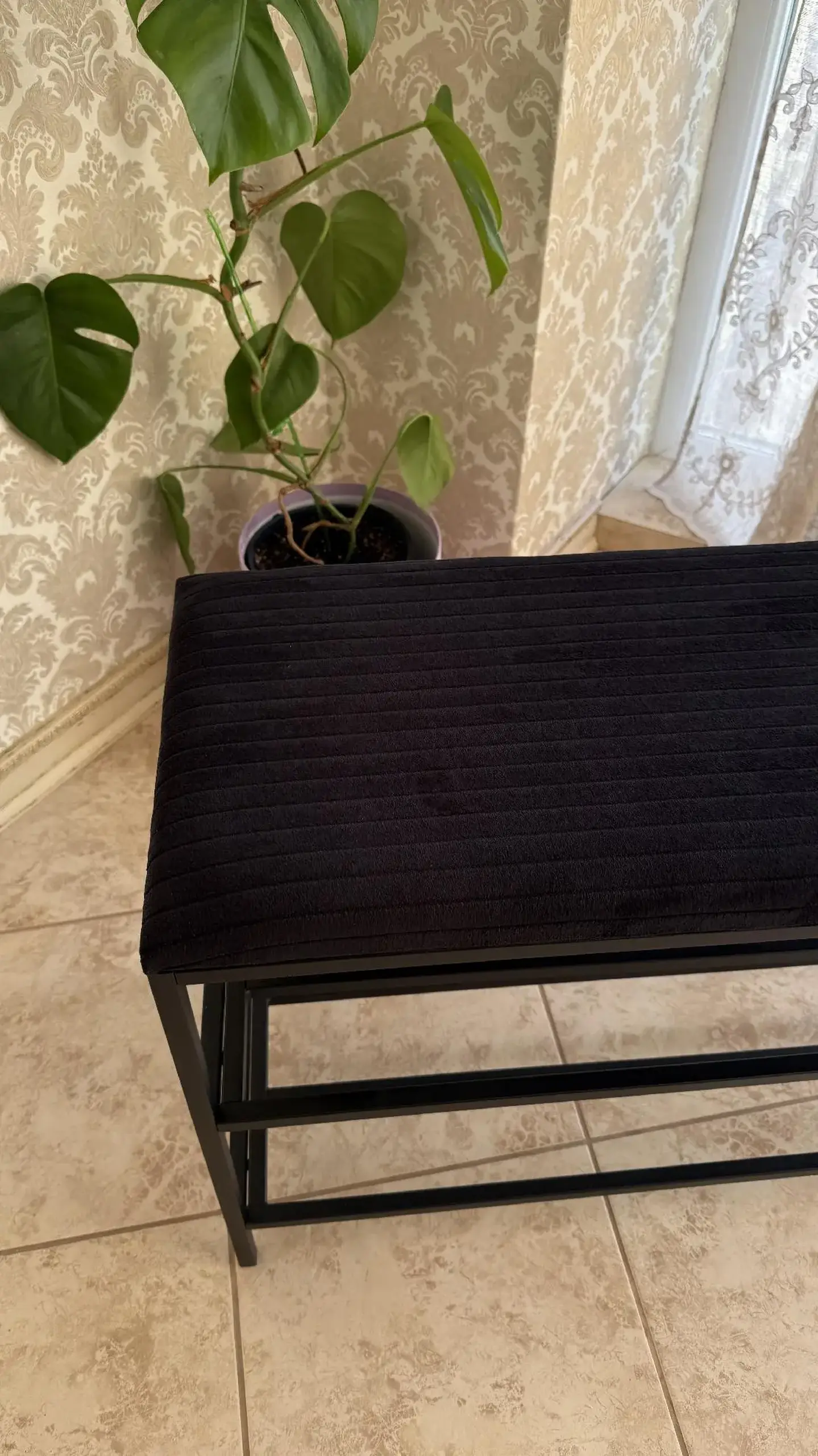 Pantofar cu 3 nivele Nex Home, metal, sarcina 150 kg, 100x32x52 cm, 12 Negru