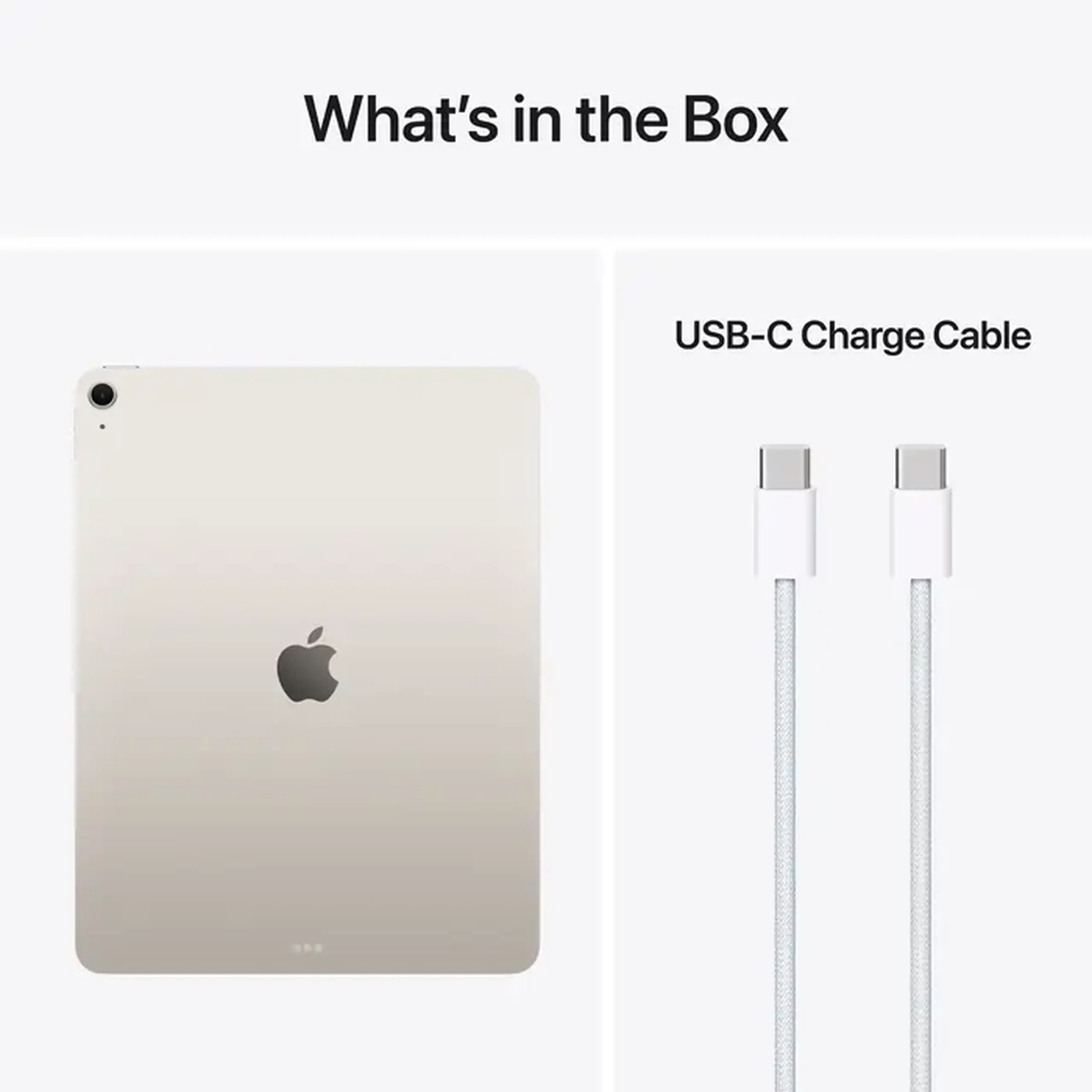 Tabletă Apple iPad Air 11 (2026), Wi-Fi, 12GB/512GB, Starlight