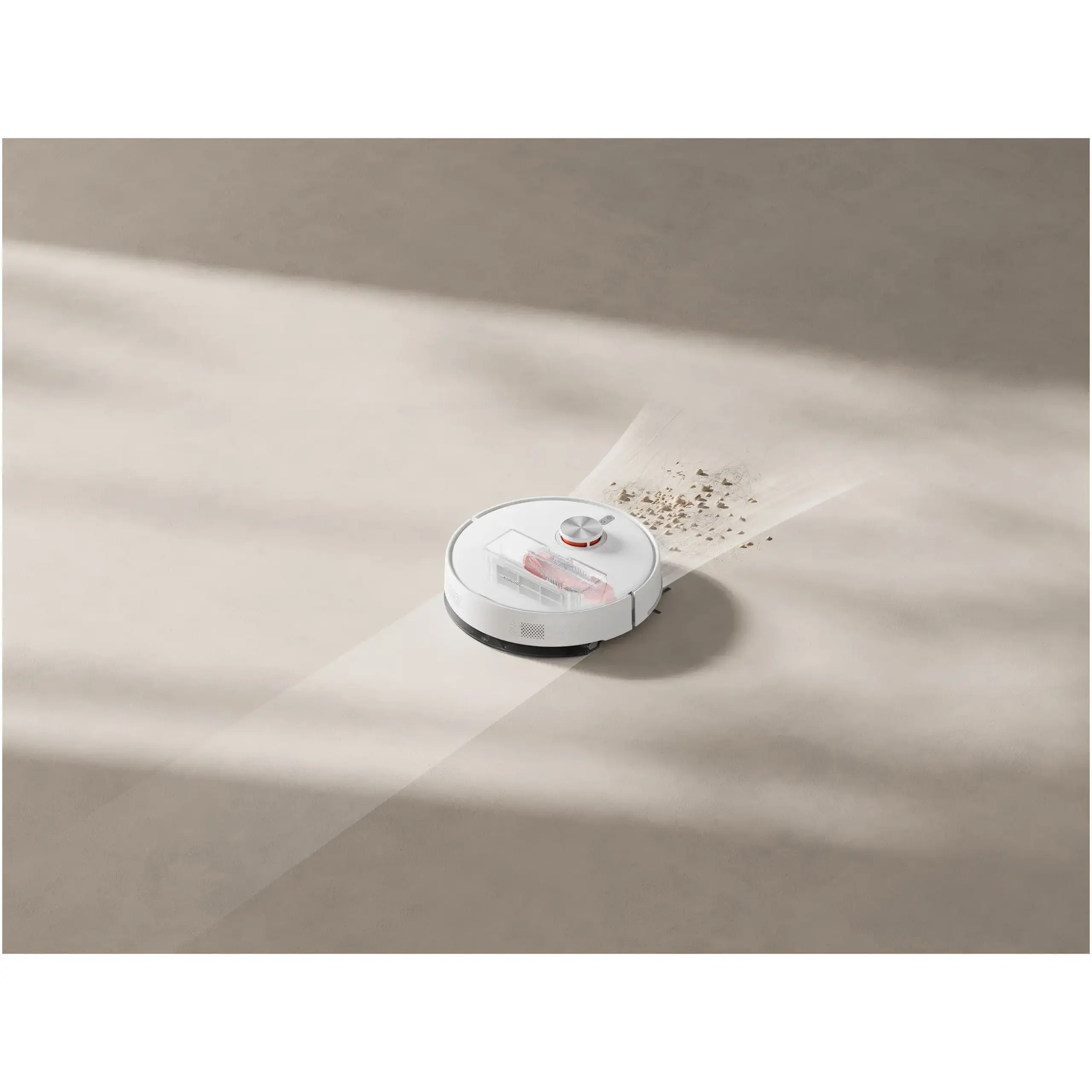 Robot de aspirare Xiaomi S40 BHR084AEU, WI-FI, 10000Pa, 5200mAh, aspirare&spalare simultana, sistem de navigatie LDS, 520ml rezervor pentru praf si 270ml rezervor de apa, alb