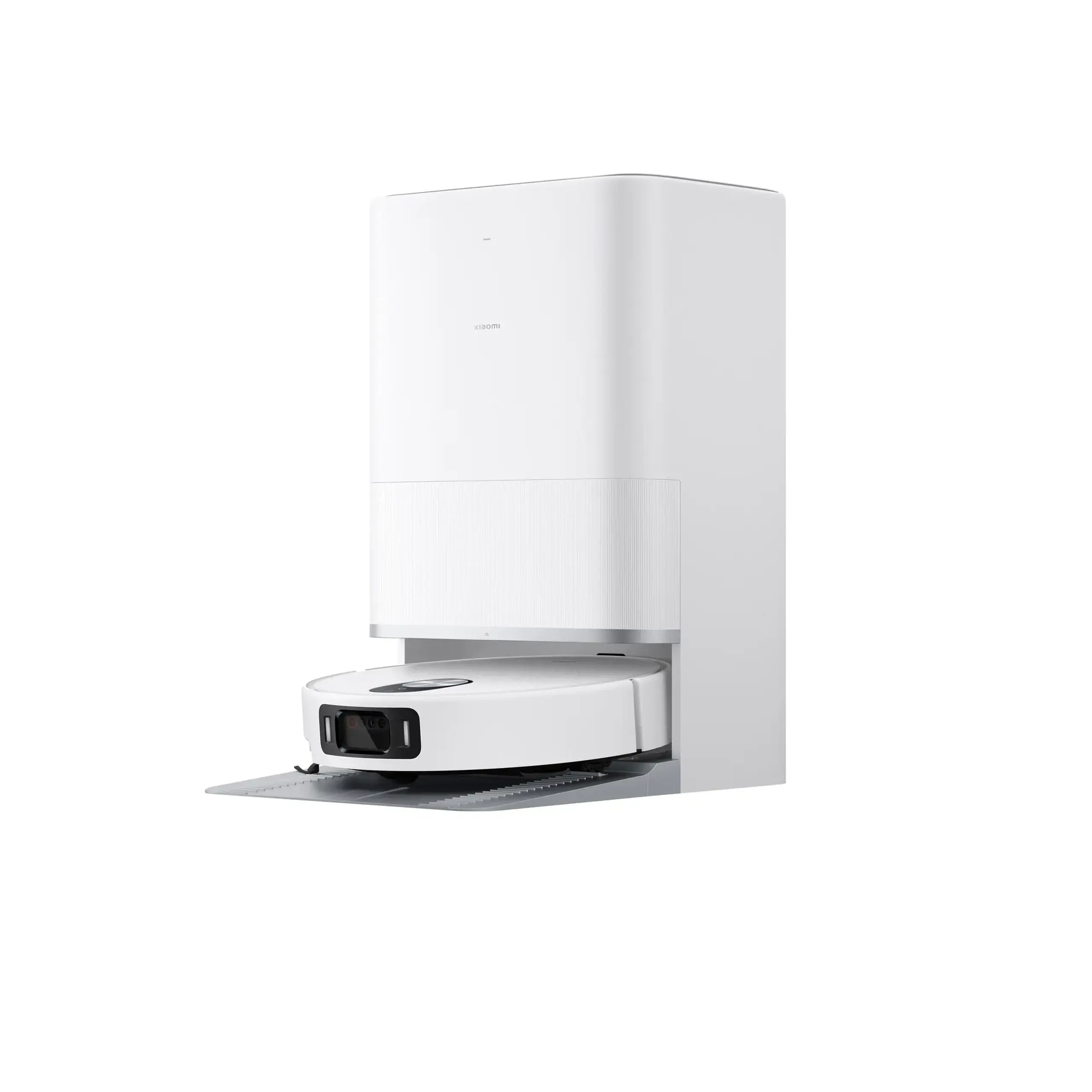 Robot de aspirare Xiaomi 5 Pro BHR07WFEU, 20000Pa, 5200mAh, recipient praf 290ml, AI+Binocular 3D, HD One-way video calls, alb
