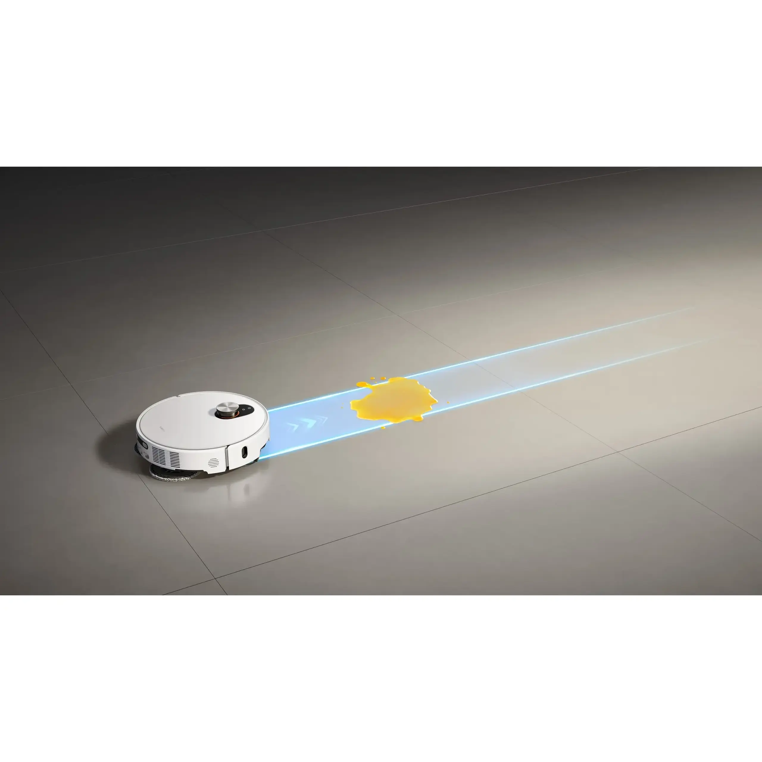 Robot de aspirare Xiaomi 5 Pro BHR07WFEU, 20000Pa, 5200mAh, recipient praf 290ml, AI+Binocular 3D, HD One-way video calls, alb
