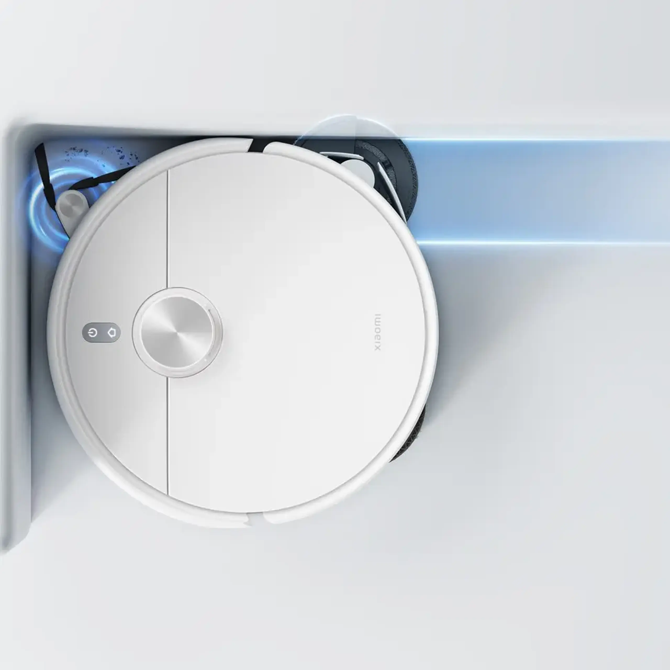 Robot de aspirare Xiaomi H50 Pro, BHR089NEU, 15000Pa,5200mAh, Navigare LDS, Google&Alexa, alb