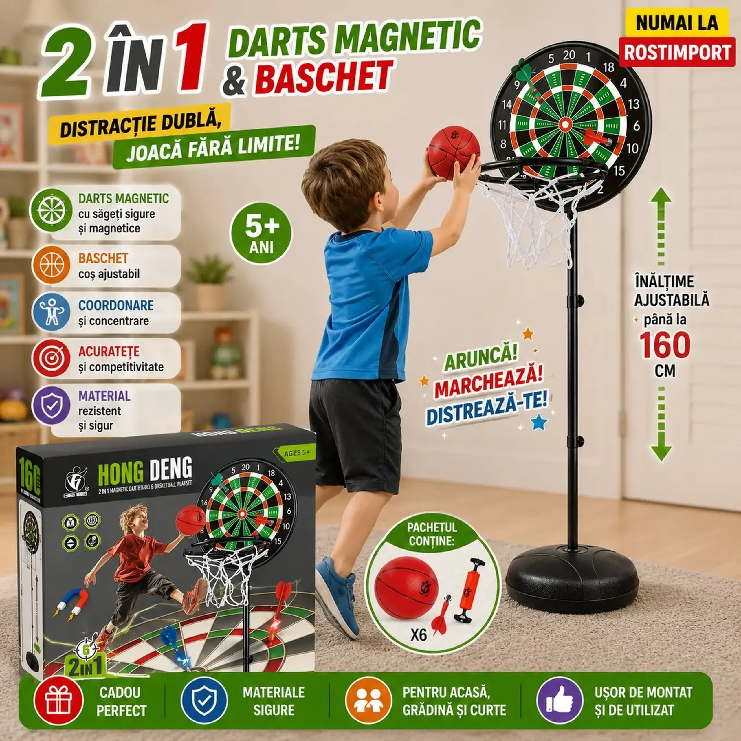 Set baschet 2in1