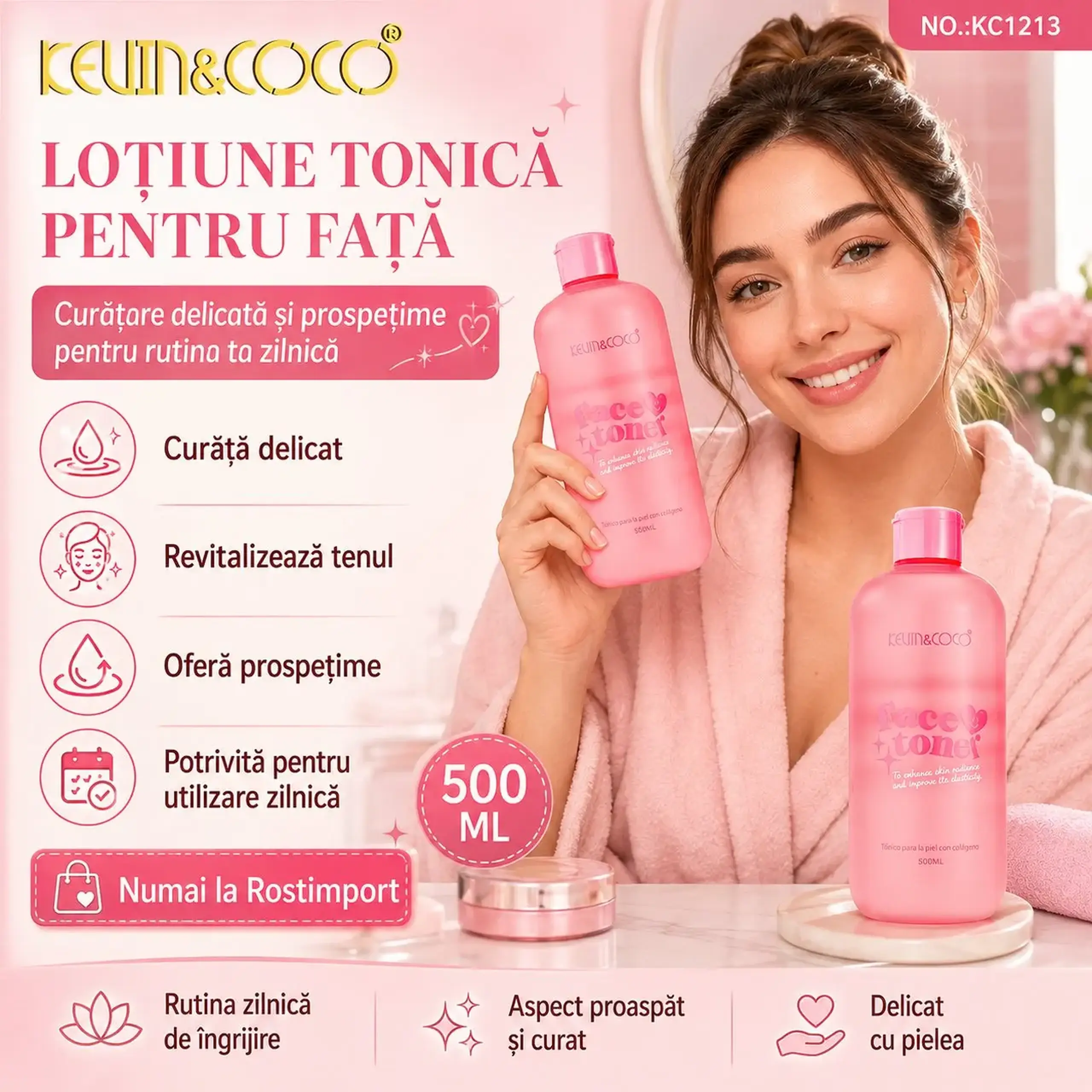 Cosmetica toner 500ml