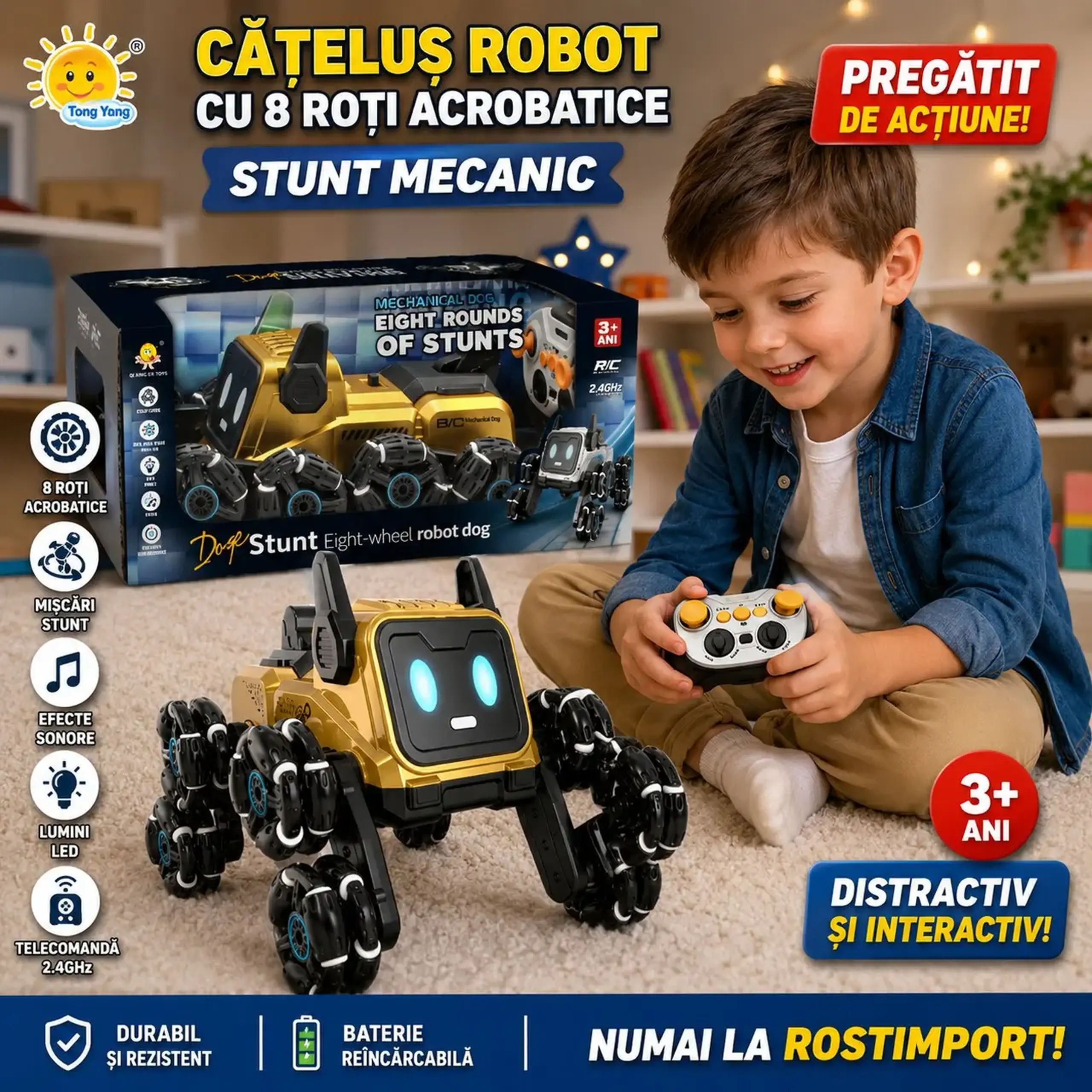 Robot cu R/C