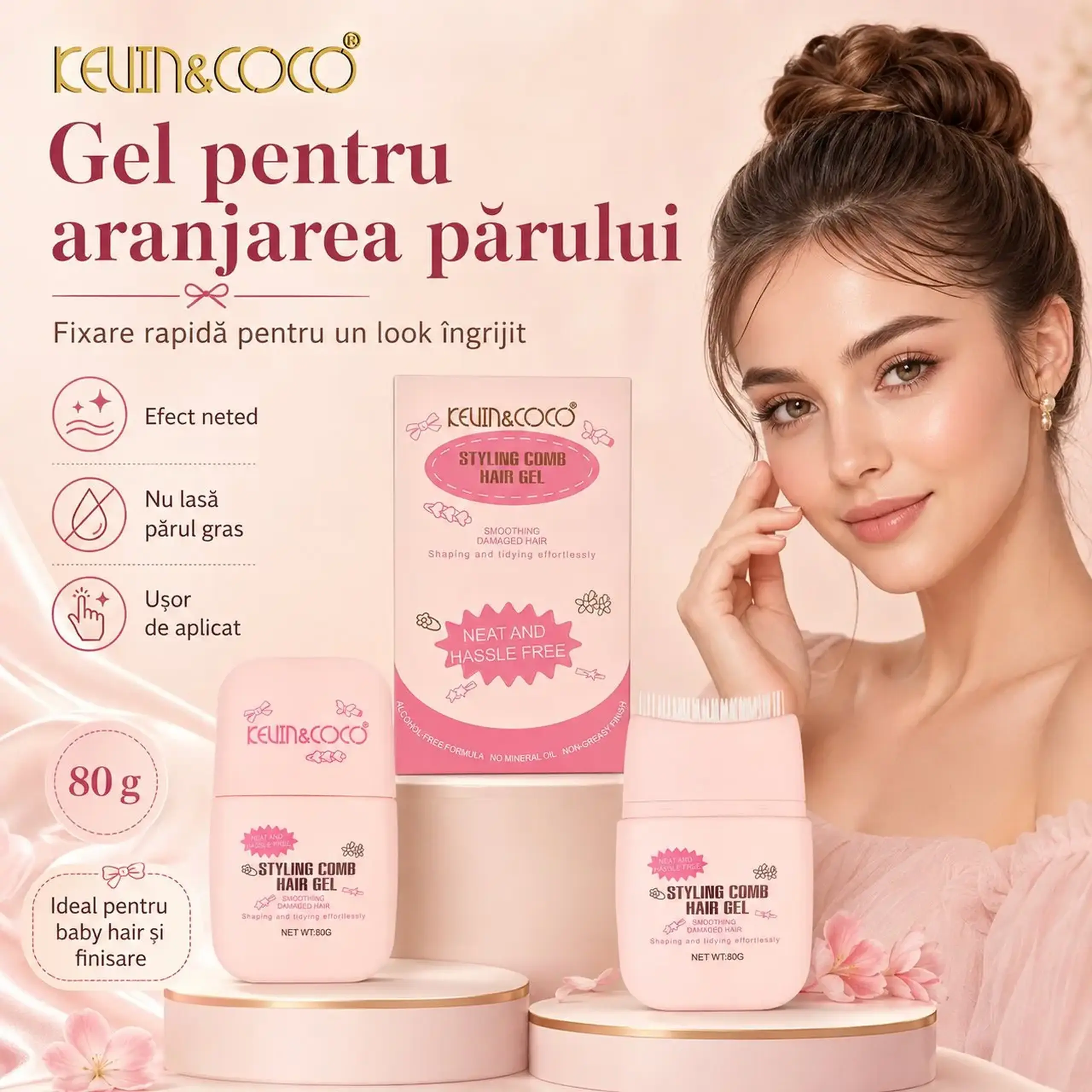 Cosmetica gel de păr