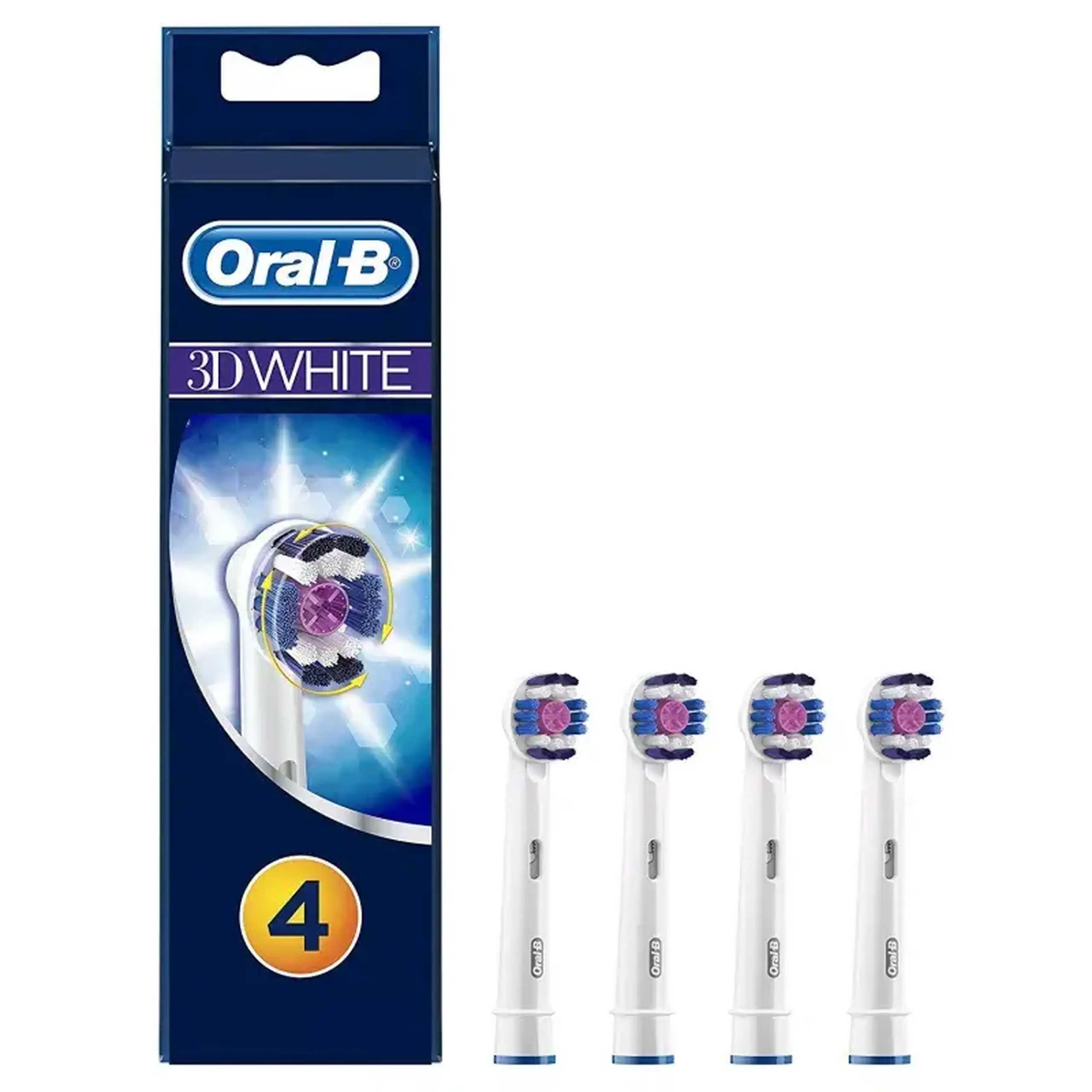 REZERVA ORAL-B 3D WHITE 3+1BUC