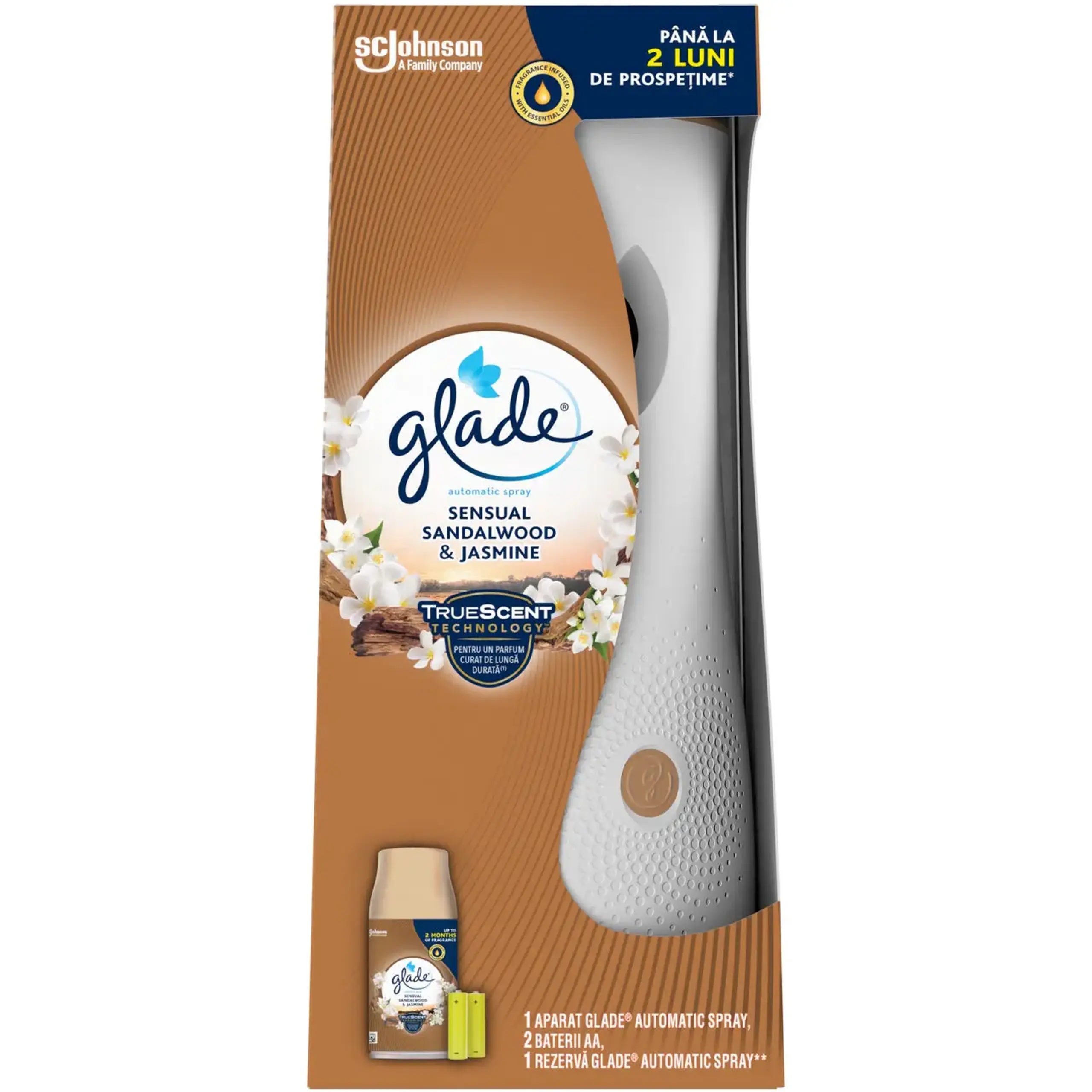 GLADE AUTO SPR APARAT SANDW&JASMIN 269ML