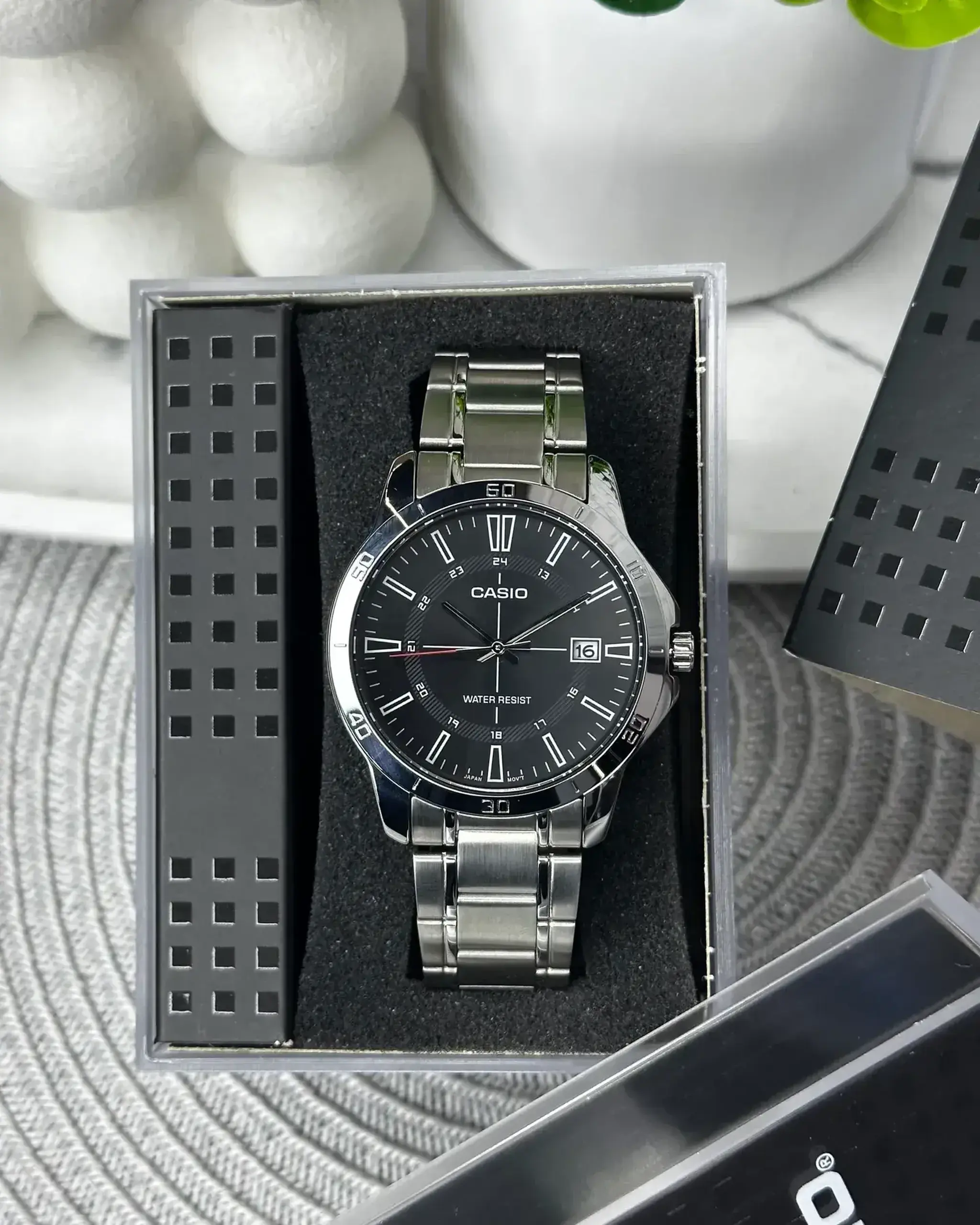 Casio MTP-V006D-7CUDF - Negru Data