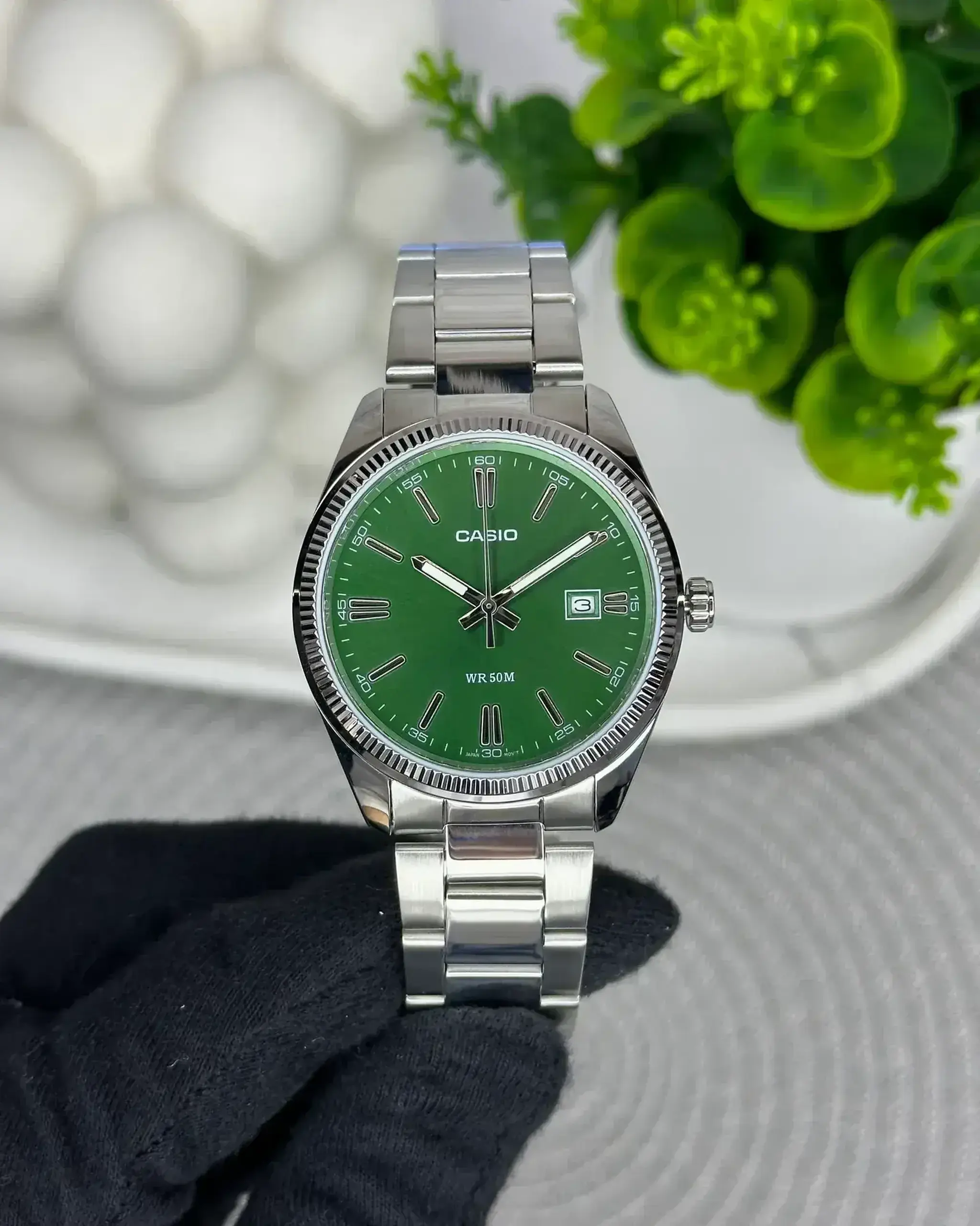 Casio MTP-1302PD-2AVEF - Culoare cadran Verde