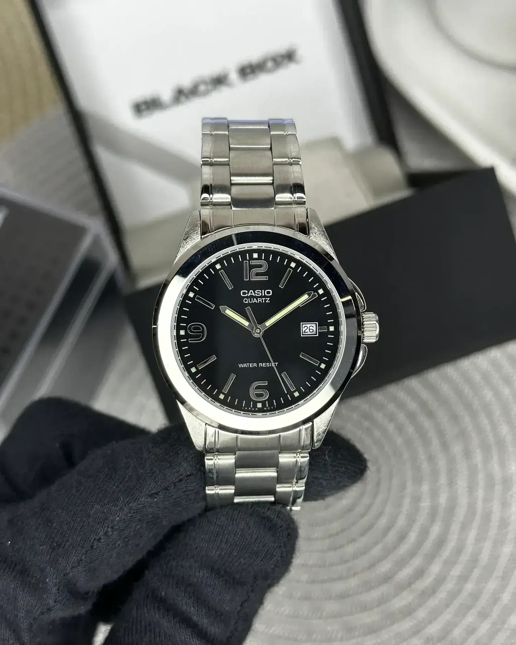 Casio MTP-1215A-7ADF - Albastru 42.6 × 38.5 × 9.2 mm