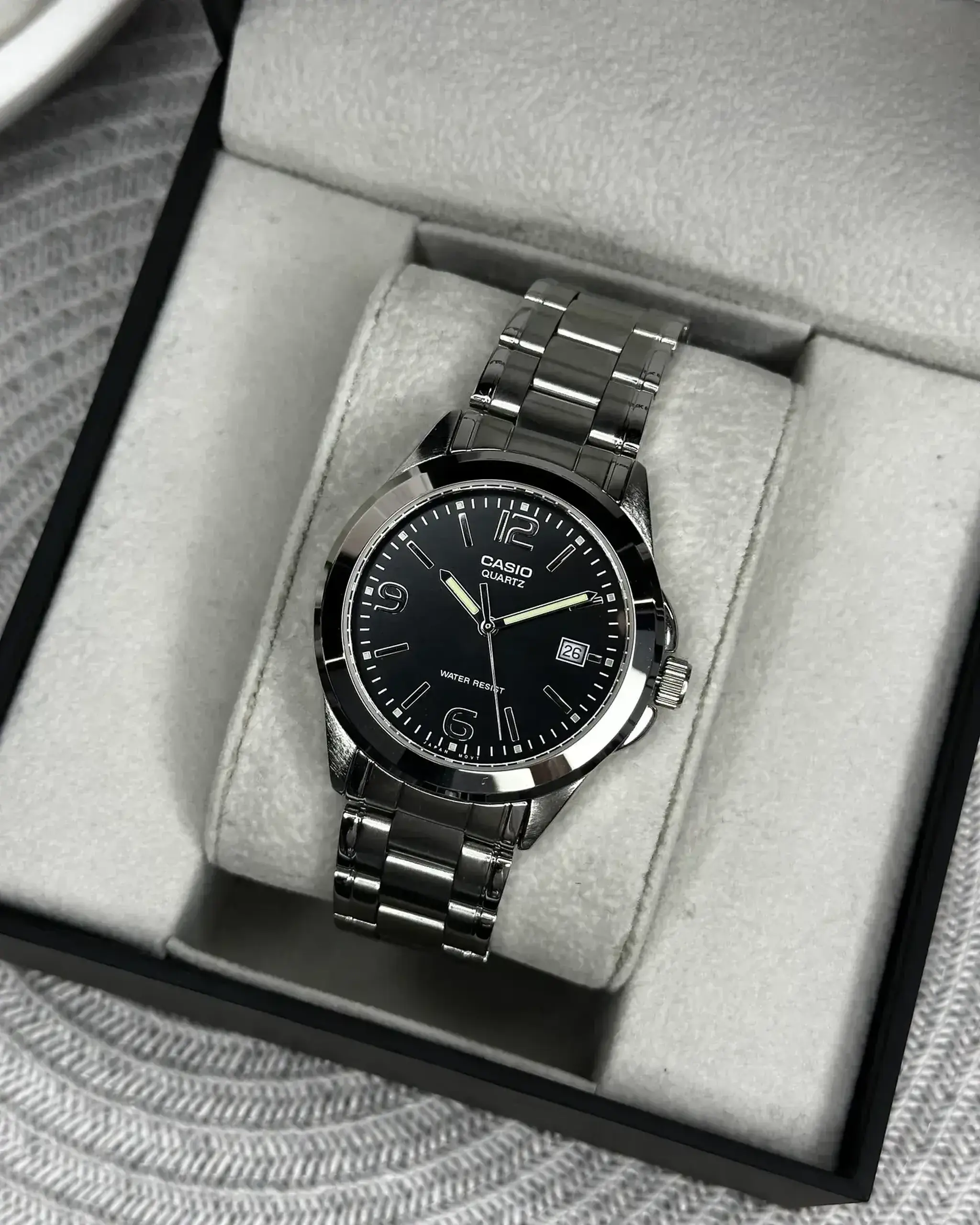 Casio MTP-1215A-7ADF - Albastru 42.6 × 38.5 × 9.2 mm