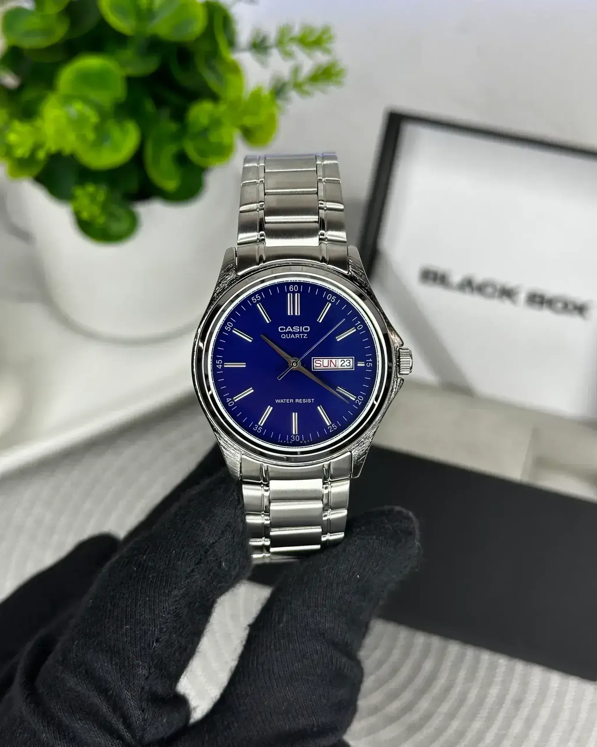 Casio MTP-1239D-7ADF - Culoare cadran Albastru