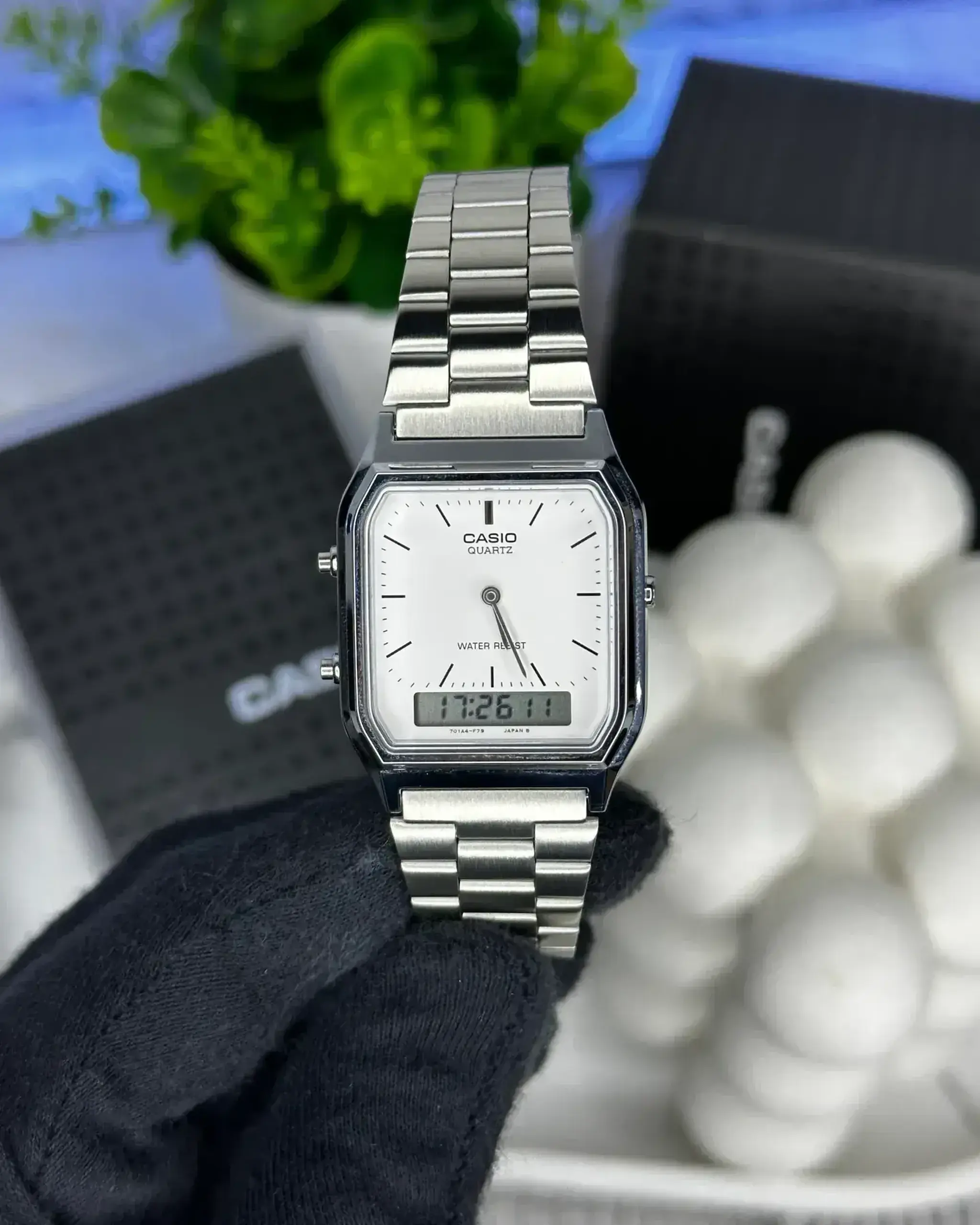 Casio AQ-230A-7DMQ - Culoare cadran Alb
