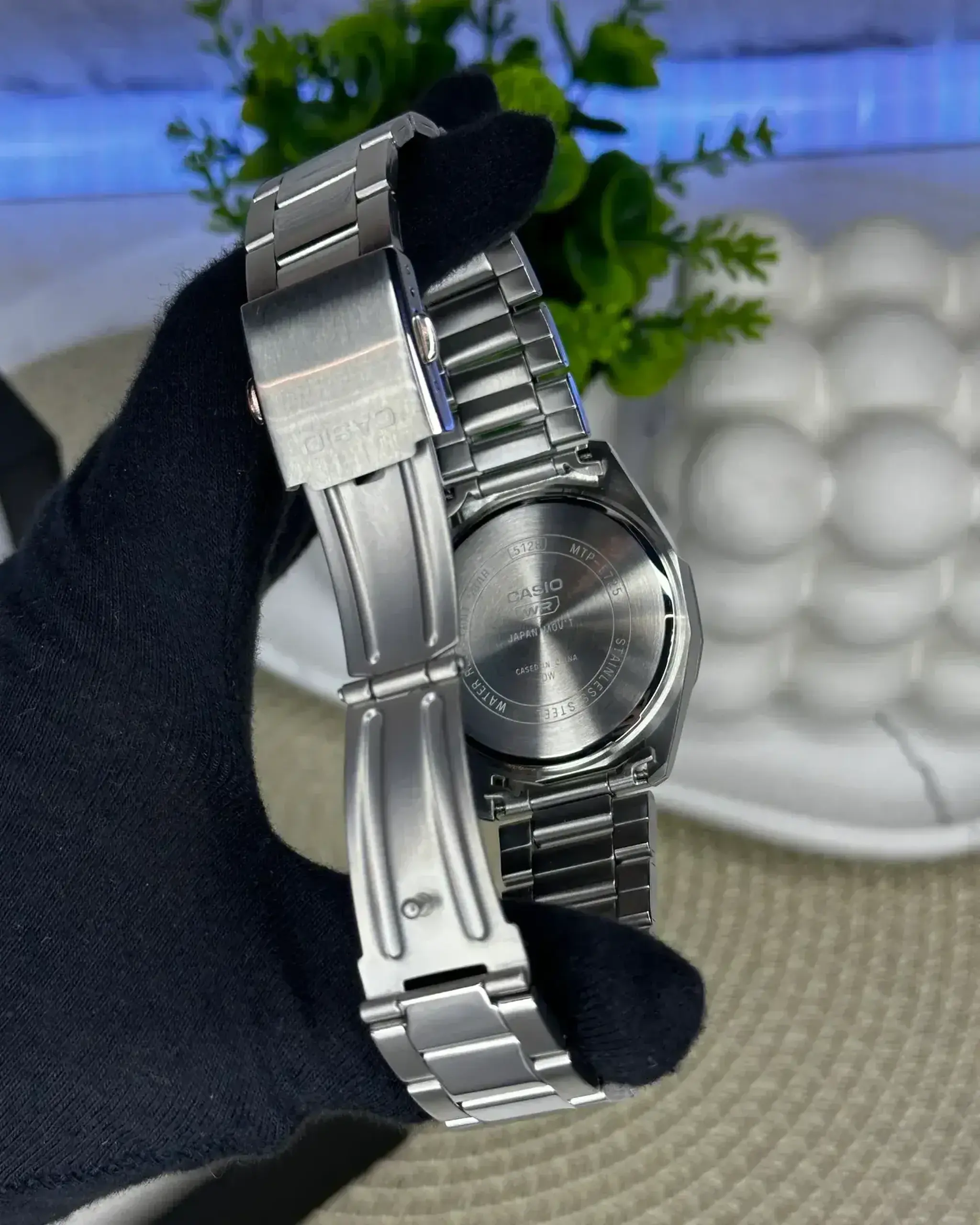 Casio MTP-E725D-3AVDF - Verde Data