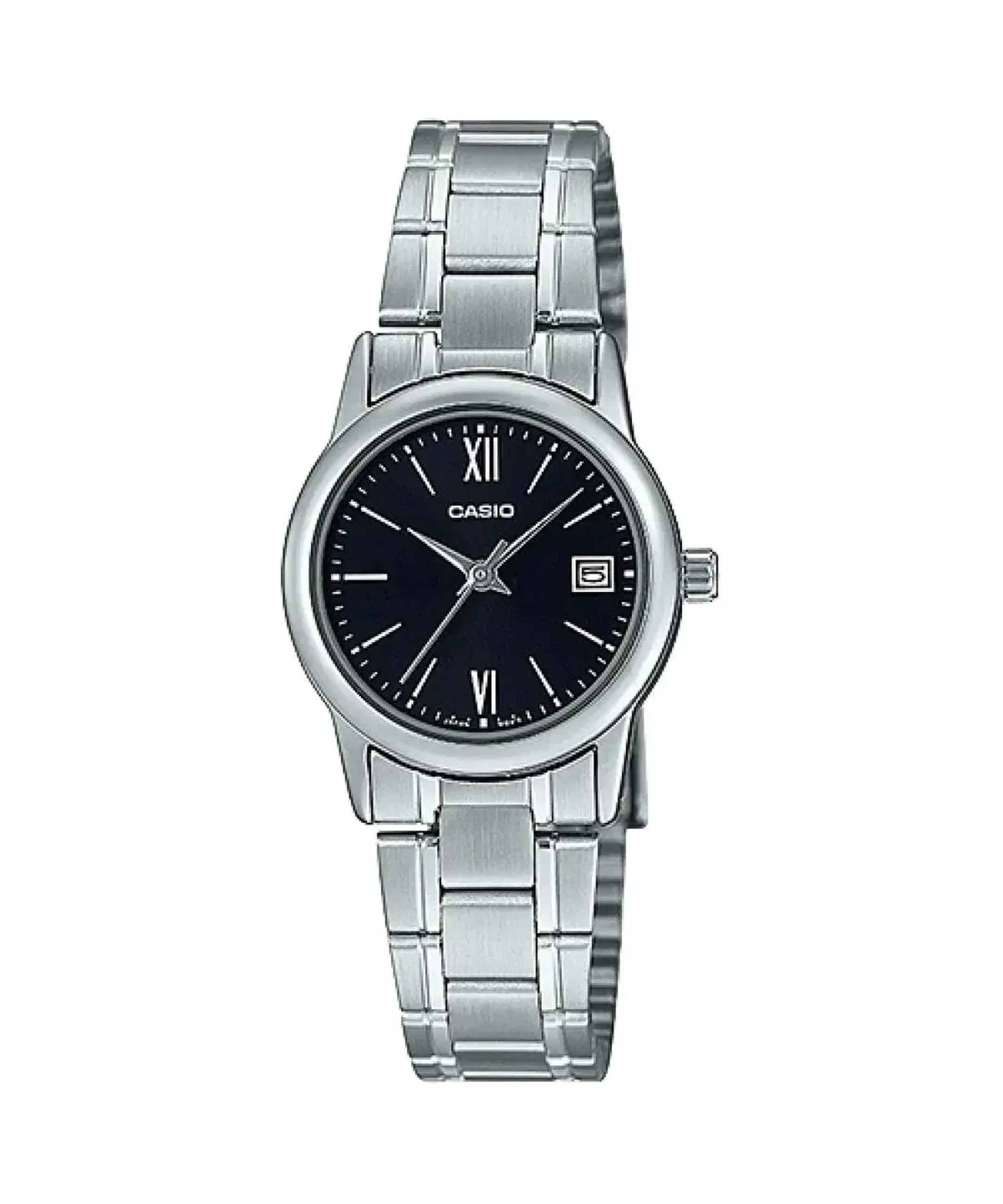 Casio LTP-V005D-2BUDF - Negru 31 × 25 × 9.2 mm