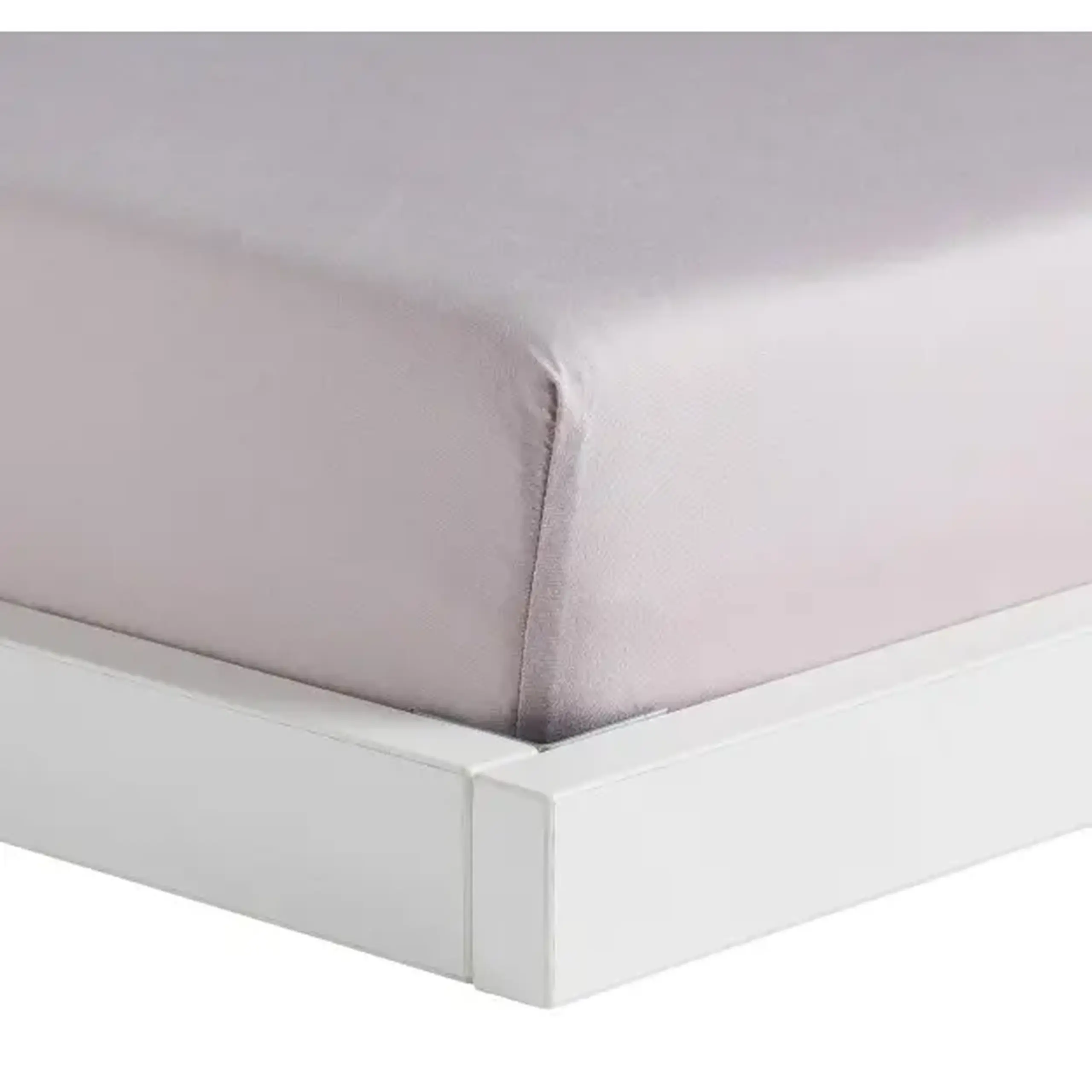 Cearșaf din bumbac satinat cu elastic Satinette 180x200x25 cm