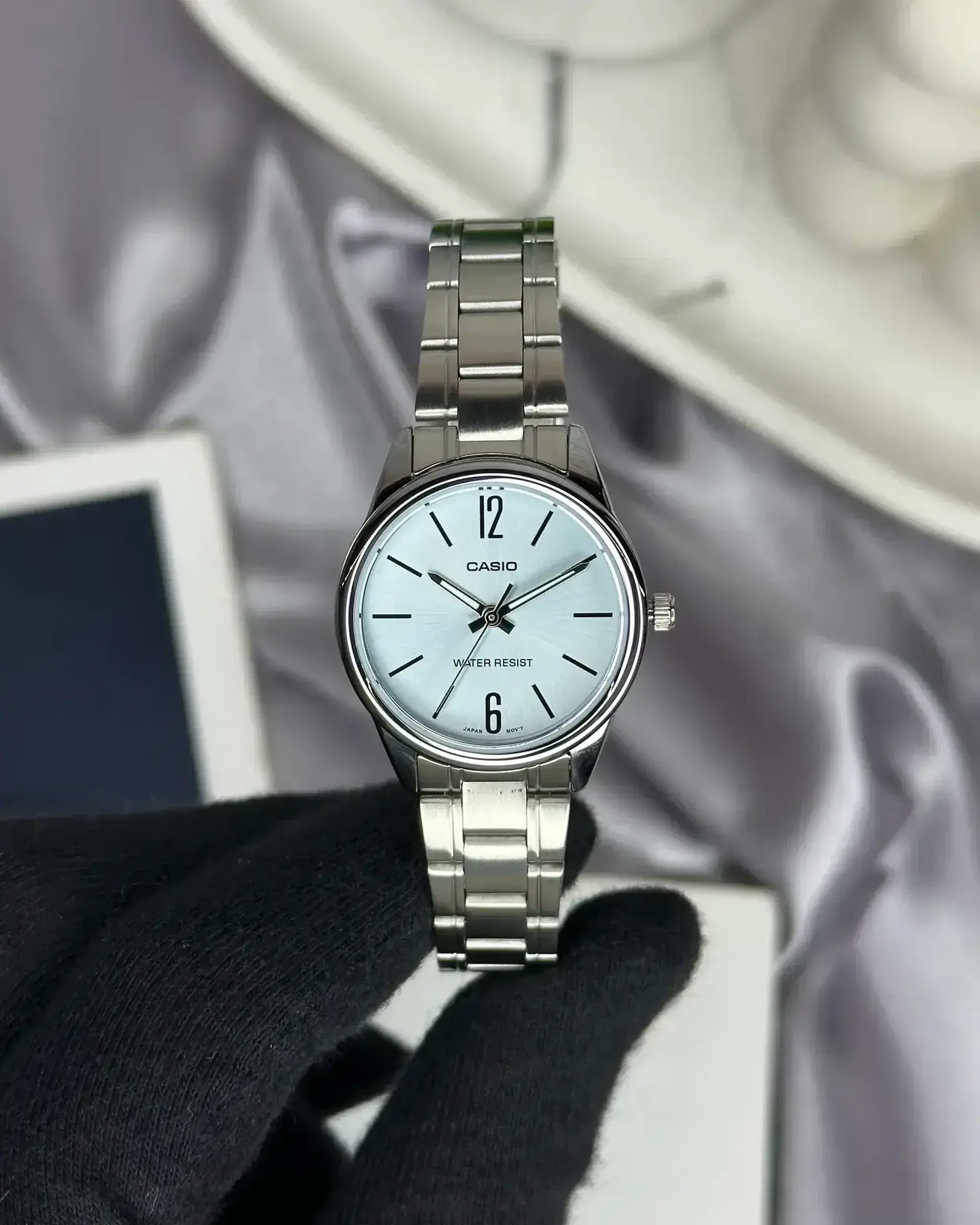 Casio LTP-V005D-2BUDF - Albastru 34 × 28.2 × 7.5 mm