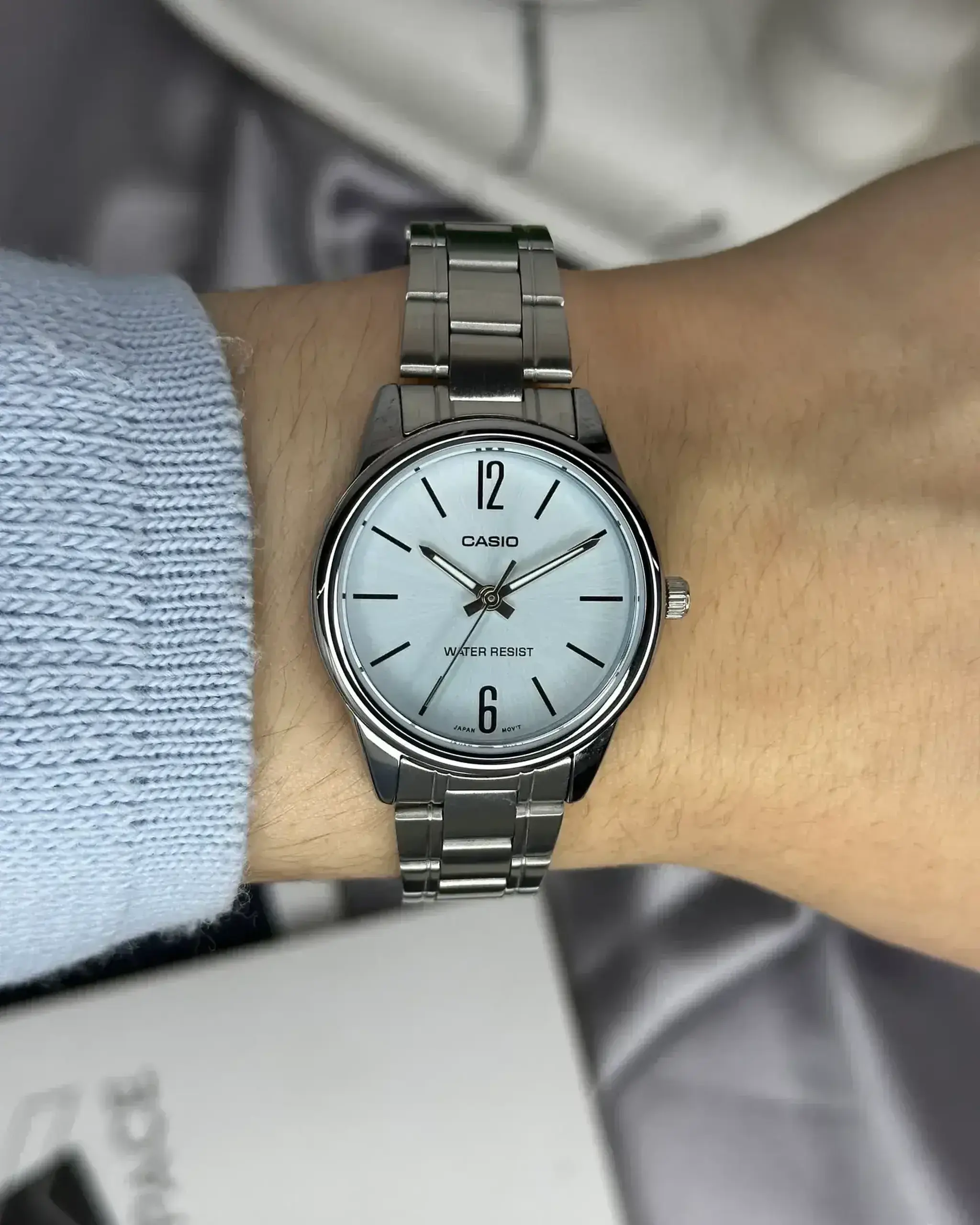 Casio LTP-V005D-2BUDF - Albastru 34 × 28.2 × 7.5 mm