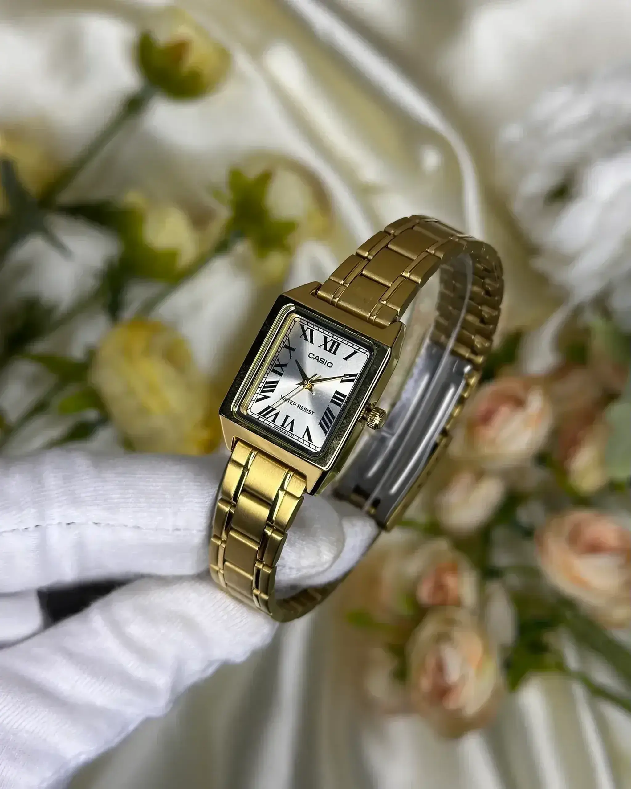 Casio LTP-V005G-7BUDF - Forma cadranului Dreptunghiular