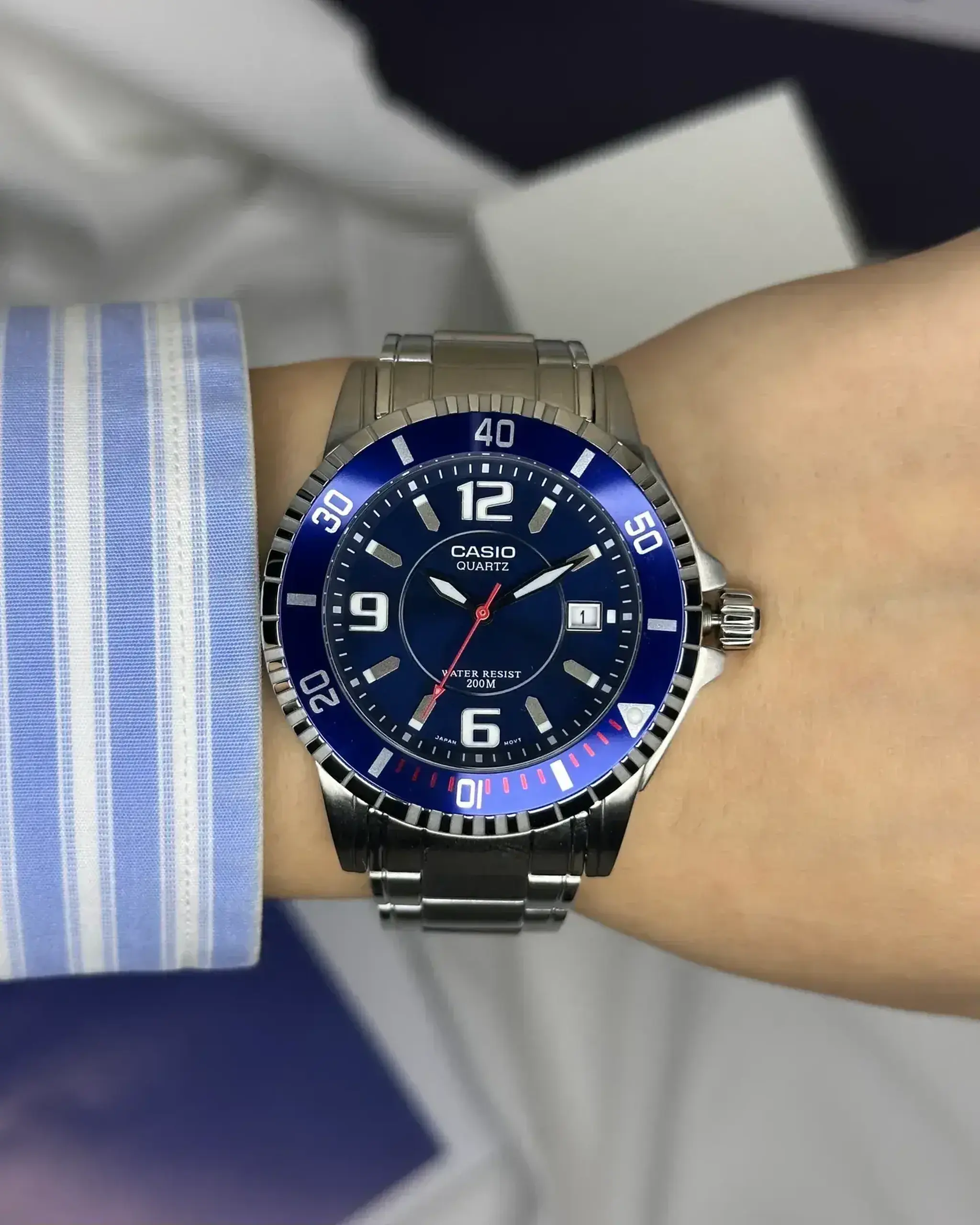 Casio MTD-1053D-2AVES - Culoare cadran Albastru închis / Navy