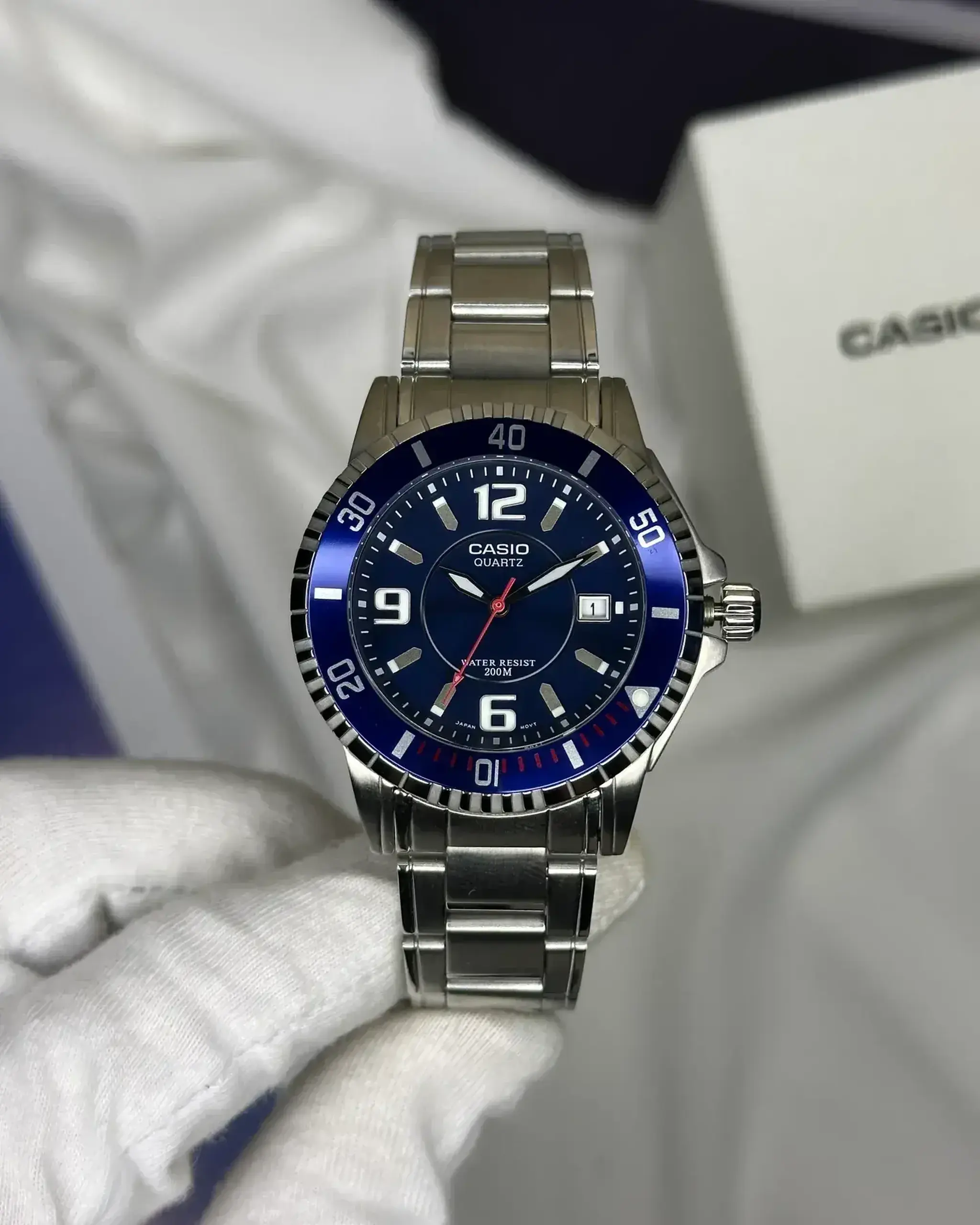 Casio MTD-1053D-2AVES - Culoare cadran Albastru închis / Navy
