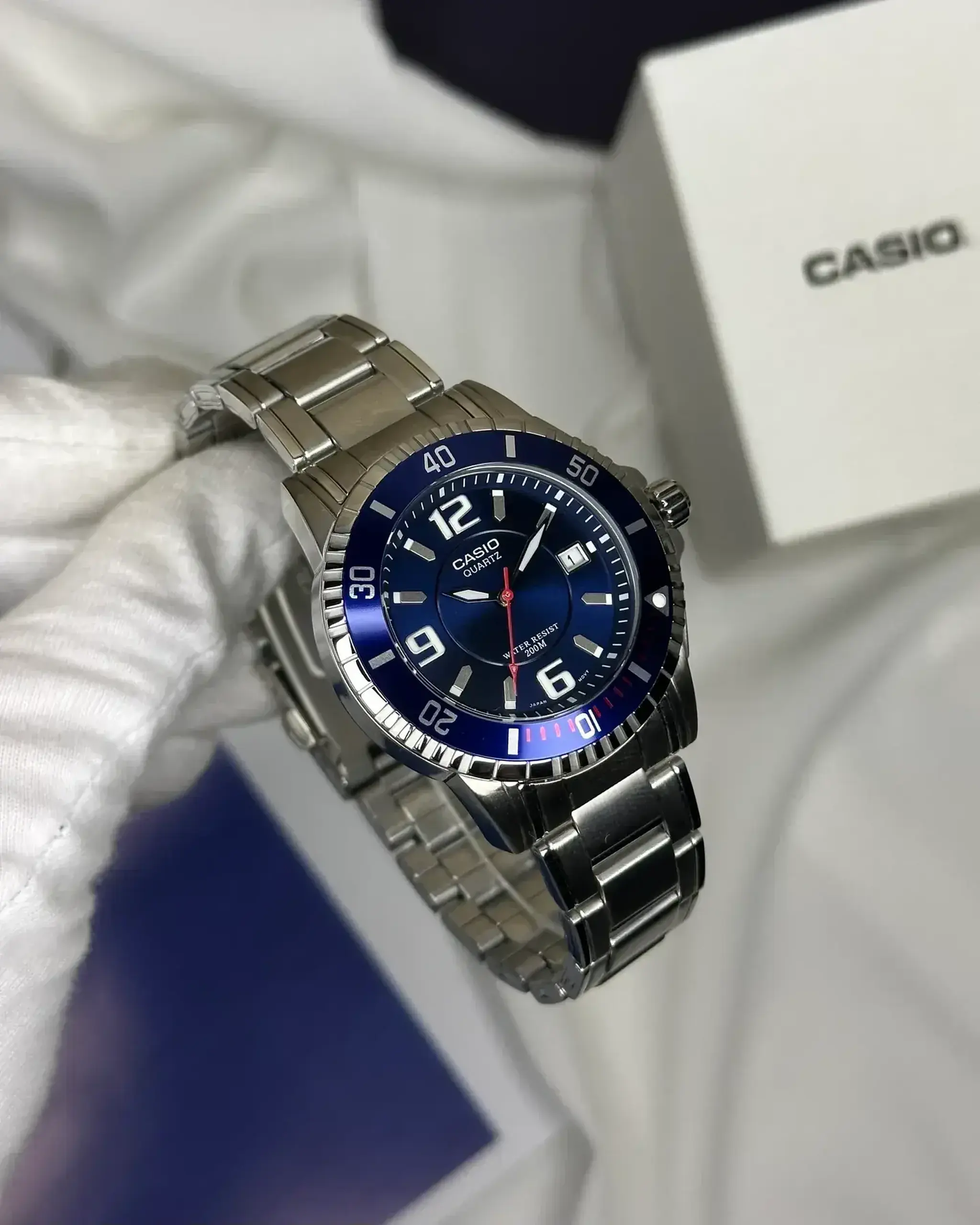 Casio MTD-1053D-2AVES - Culoare cadran Albastru închis / Navy