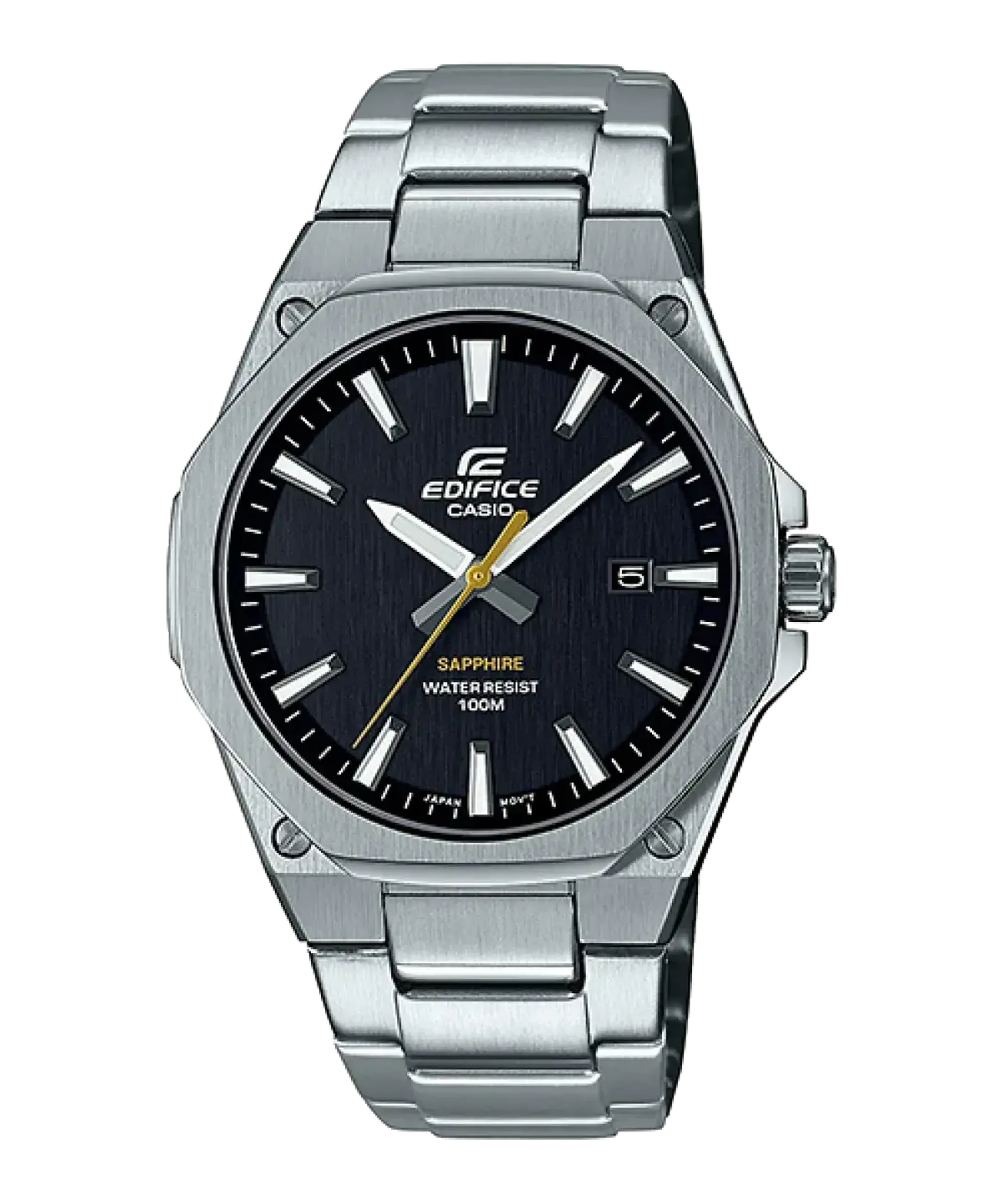Casio Edifice EFR-S108D-1AVUDF - Forma cadranului Octogonal