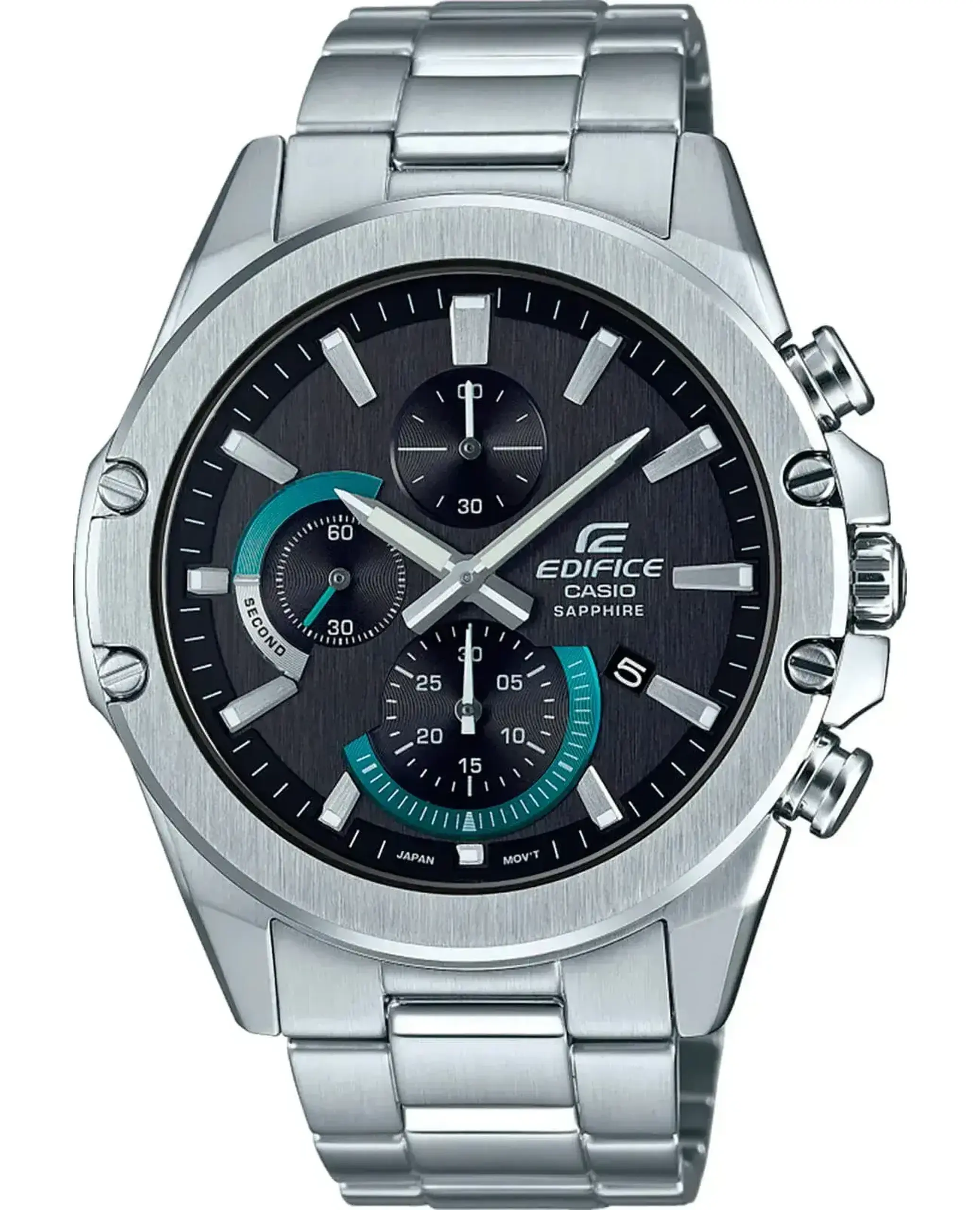 Casio Edifice EFR-S108D-1AVUDF - Forma cadranului Rotund