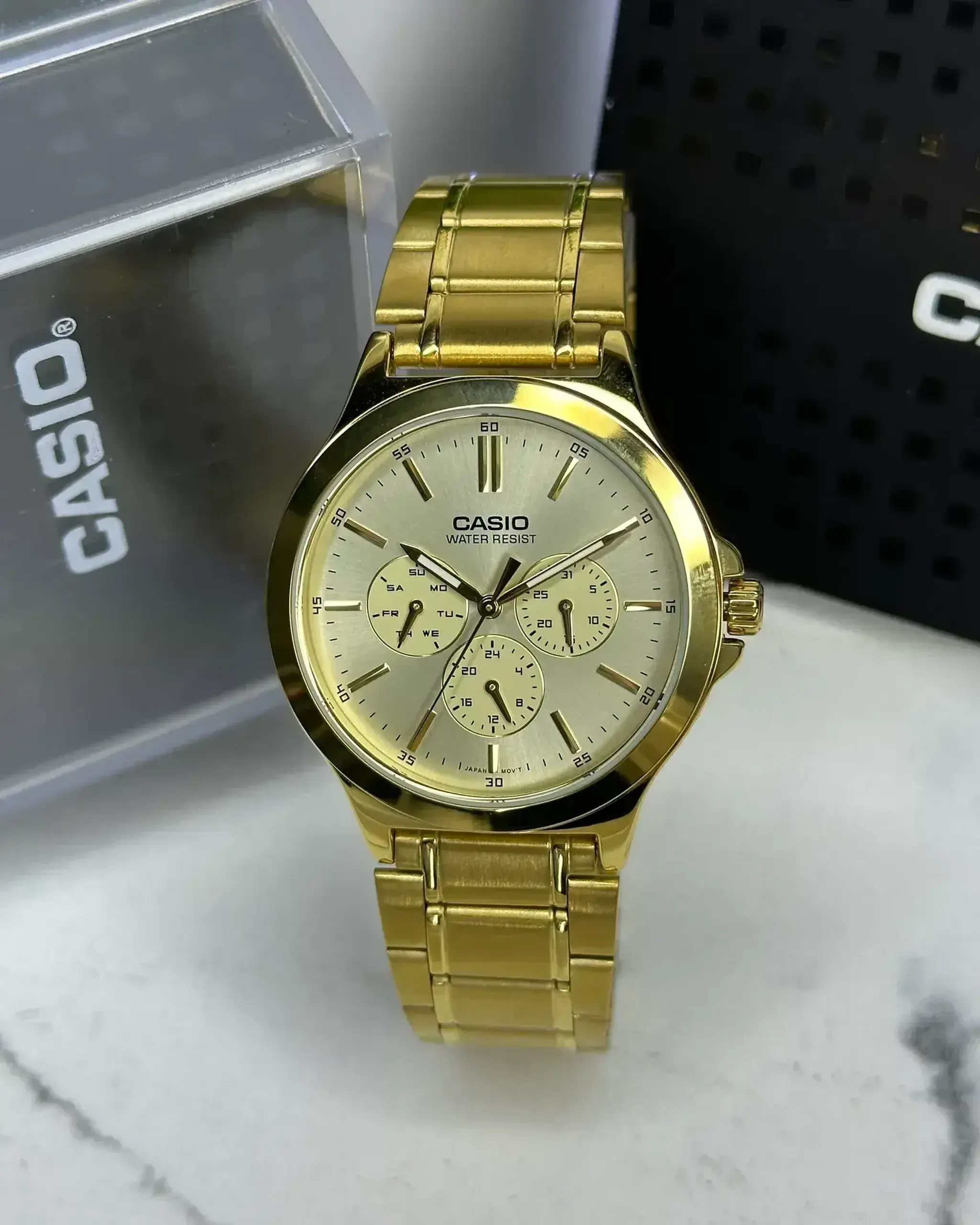 Casio MTP-V300G-7AUDF - Culoare cadran Auriu