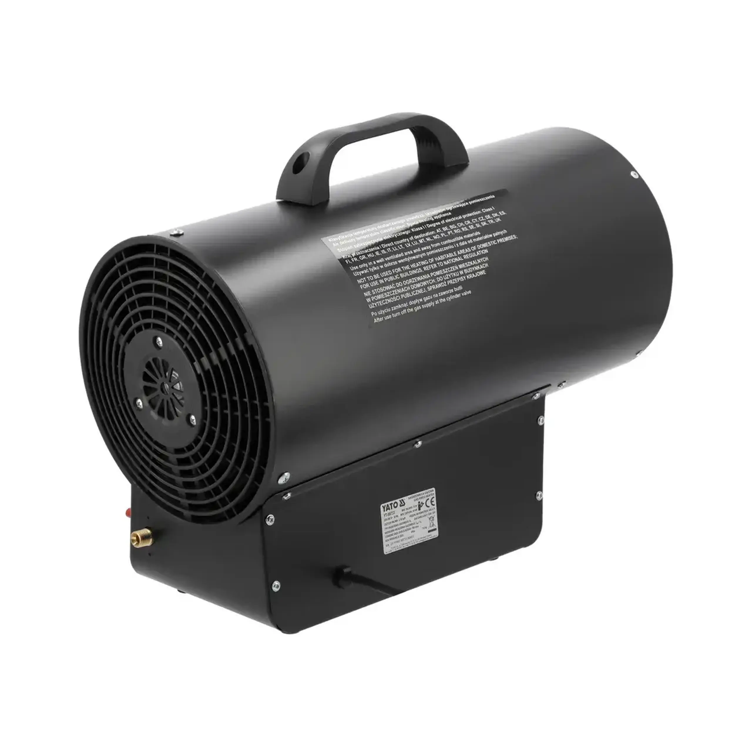 Aerotermă pe gaz 30 kW 220 - 240 V 650 m³/h 300 m² Propan/Butan Yato