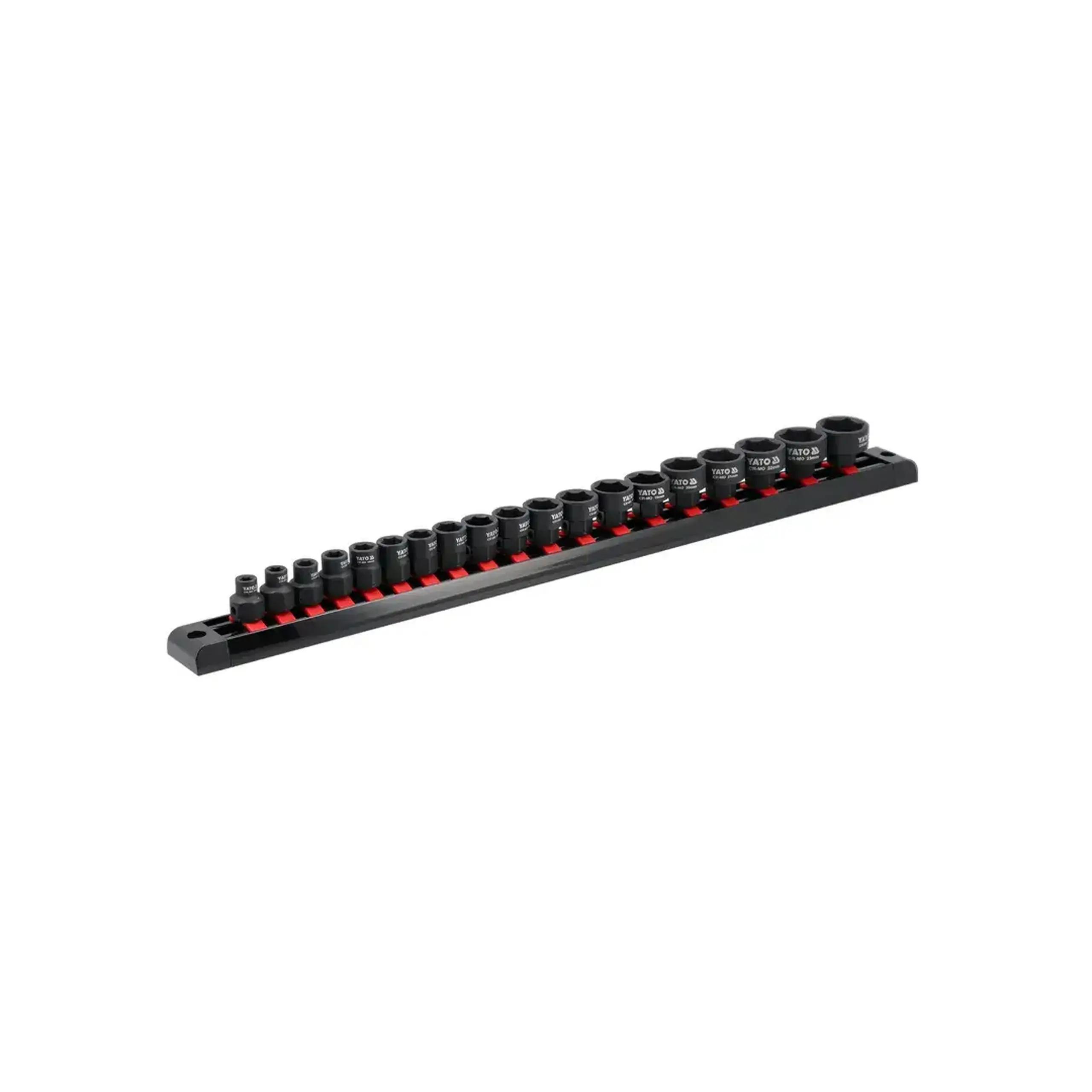 Set chei tubulare de impact scurte Hexagonal 19 buc. 3/8" Yato