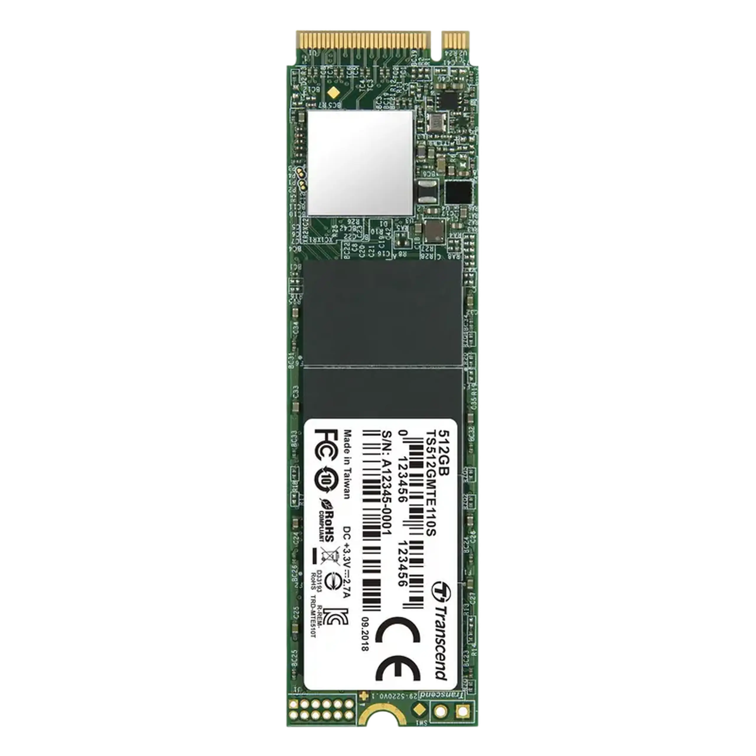 Unitate SSD Transcend 110S, 512GB, TS512GMTE110S