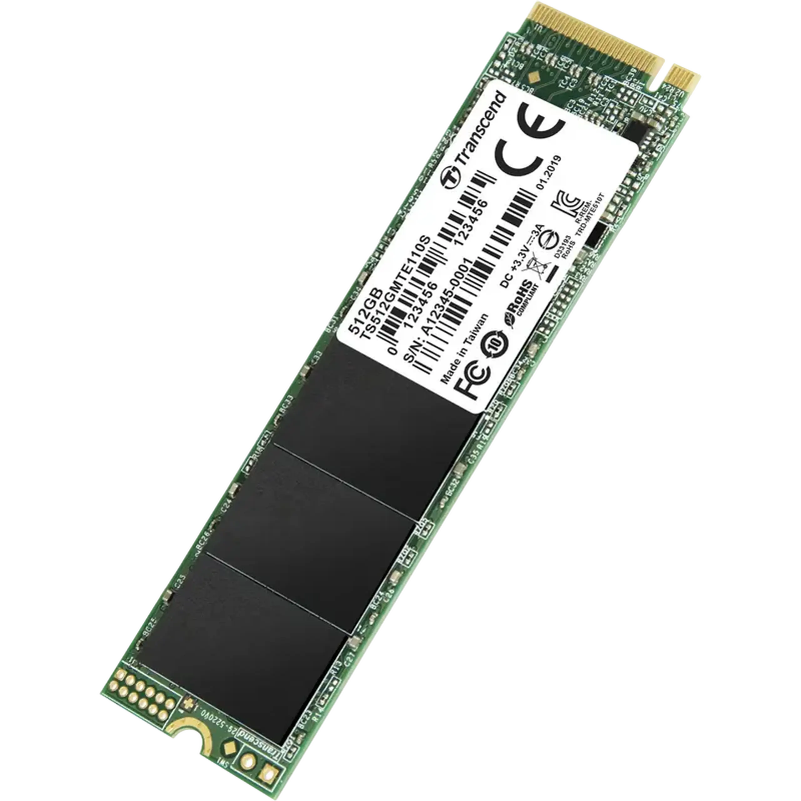 Unitate SSD Transcend 110S, 512GB, TS512GMTE110S