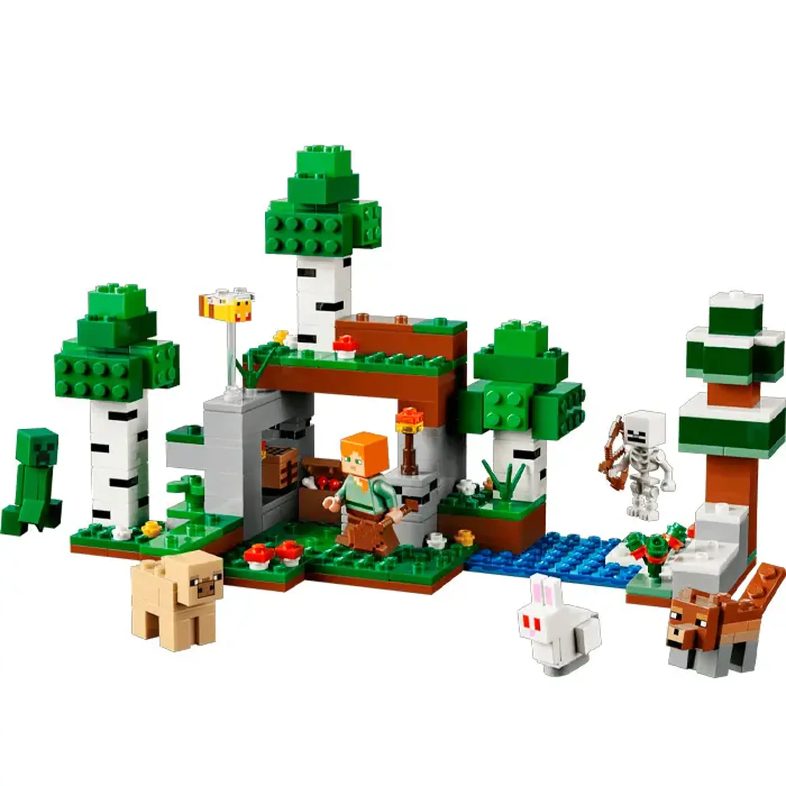 Lego Minecraft Prima aventura nocturna 21593