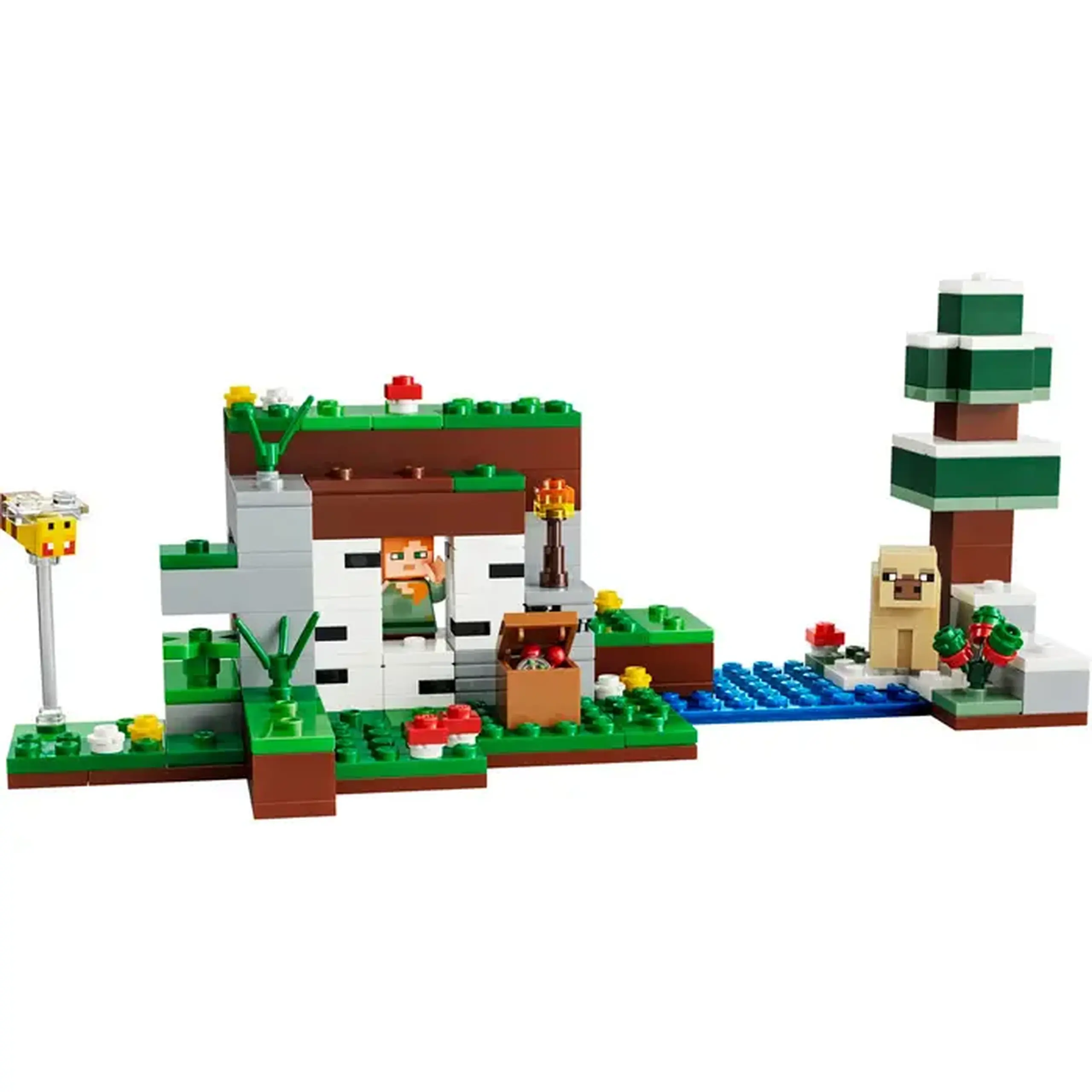 Lego Minecraft Prima aventura nocturna 21593